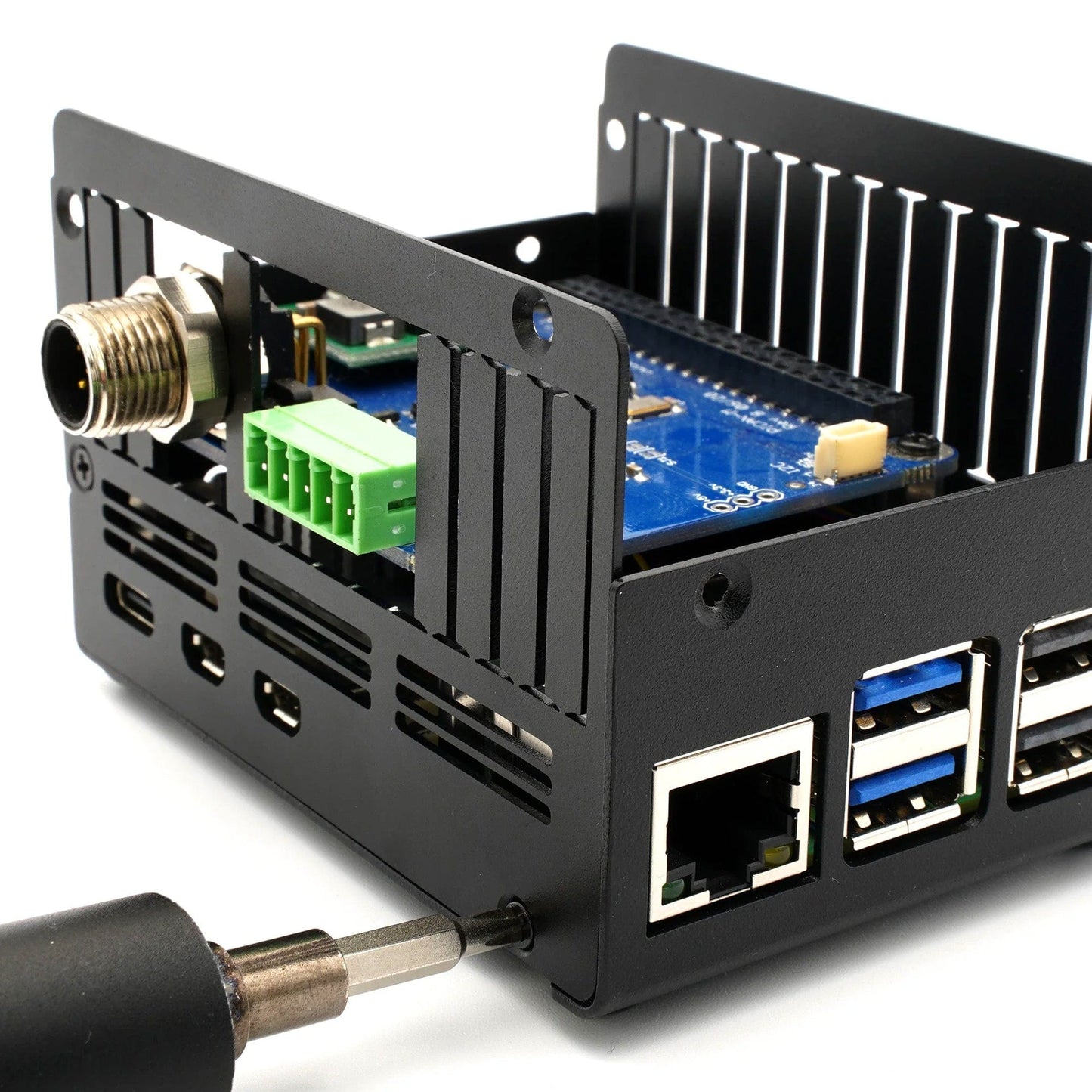 KKSB Raspberry Pi 5 Case for HATs, NVMe HATs and Coolers