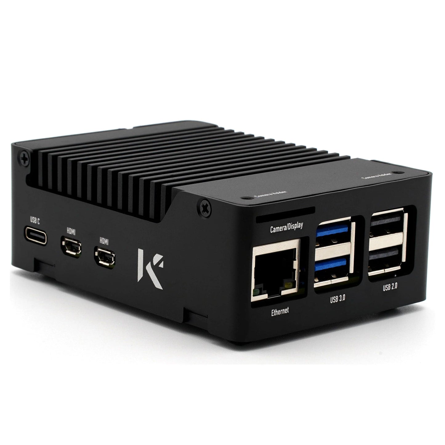 KKSB Raspberry Pi 5 Case with Aluminium Heatsink for Passive Cooling
