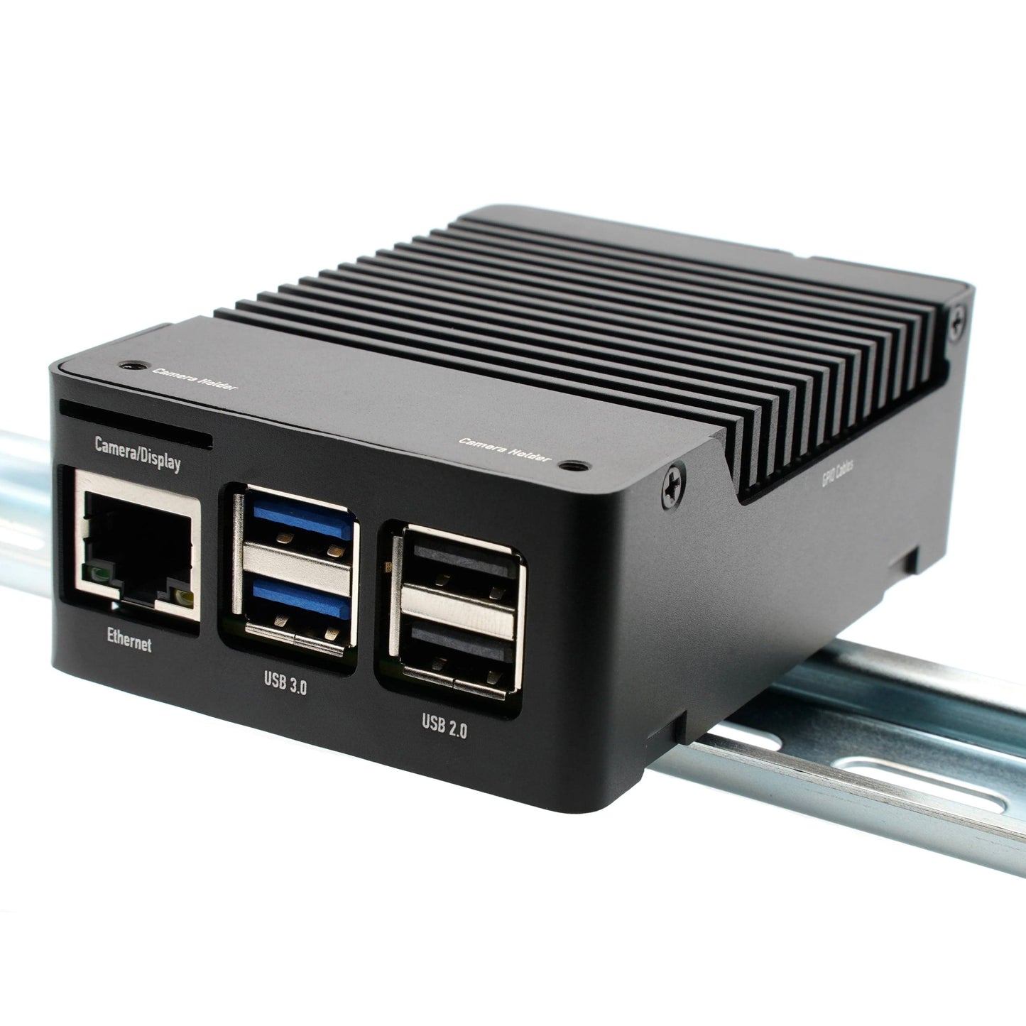 KKSB Raspberry Pi 5 Case with Aluminium Heatsink for Passive Cooling