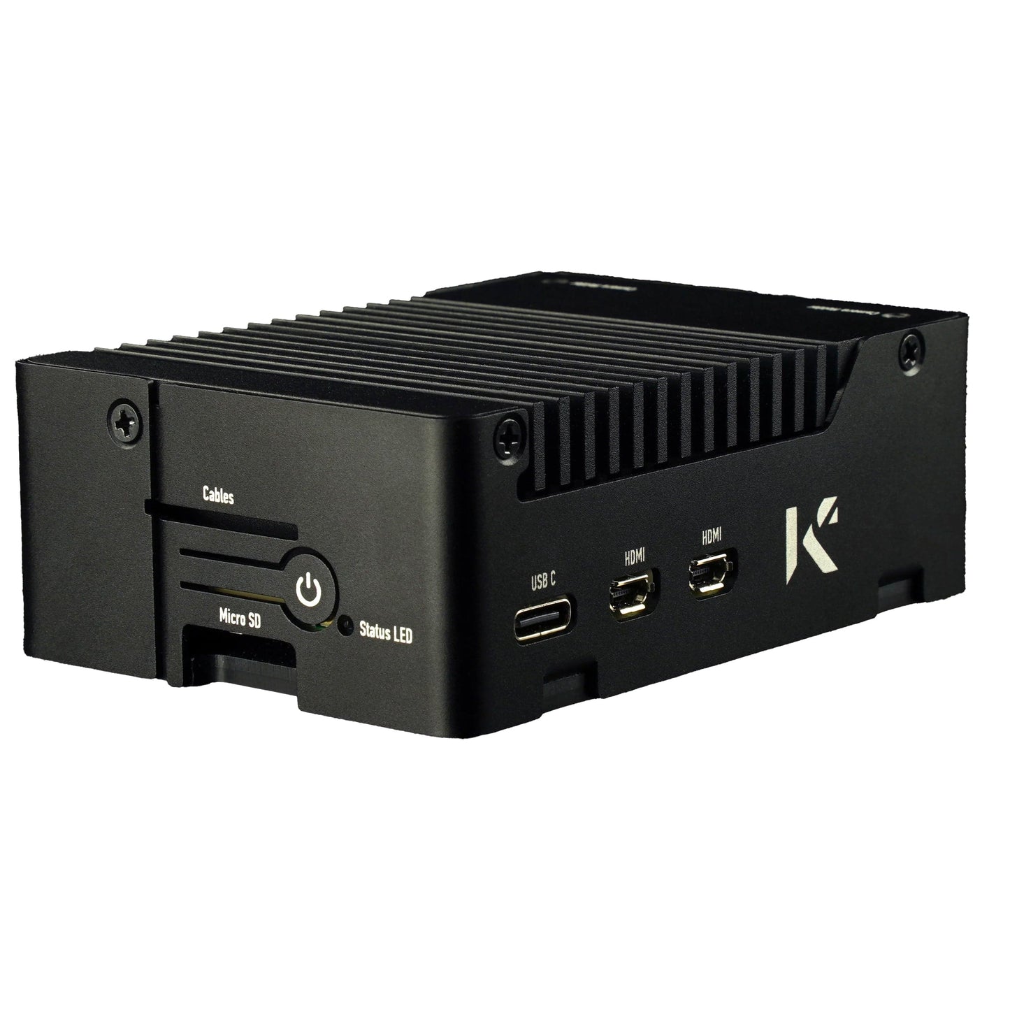KKSB Raspberry Pi 5 Case with Aluminium Heatsink for Passive Cooling