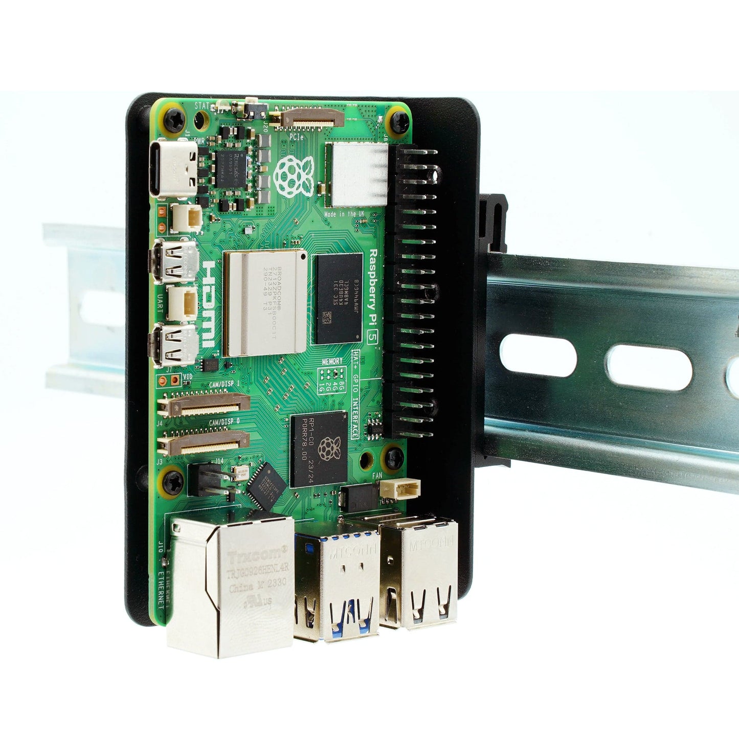 KKSB Raspberry Pi DIN Rail Clip Bracket