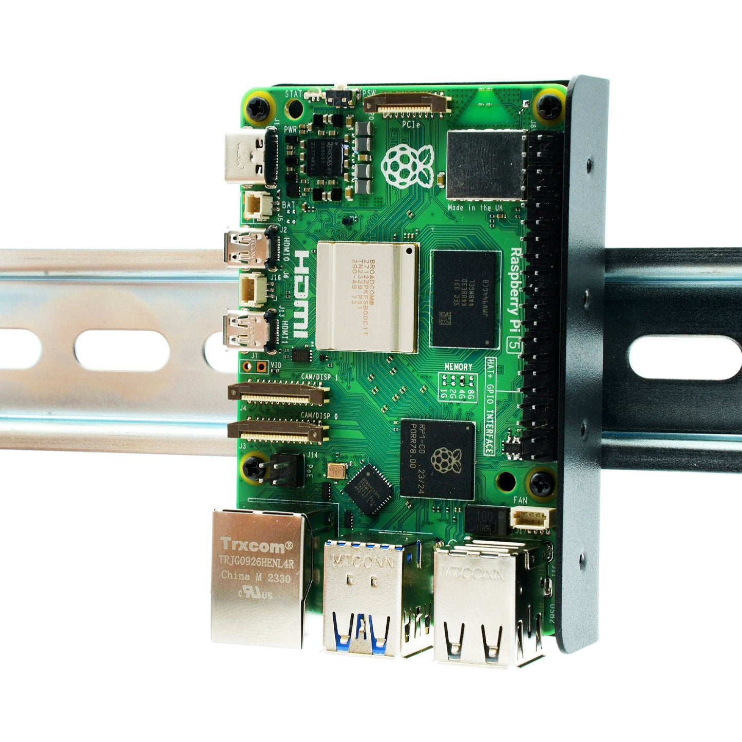 KKSB Raspberry Pi DIN Rail Clip Bracket