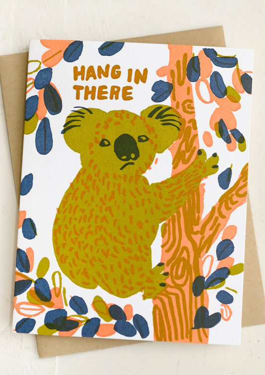 Koala Hang In There Card