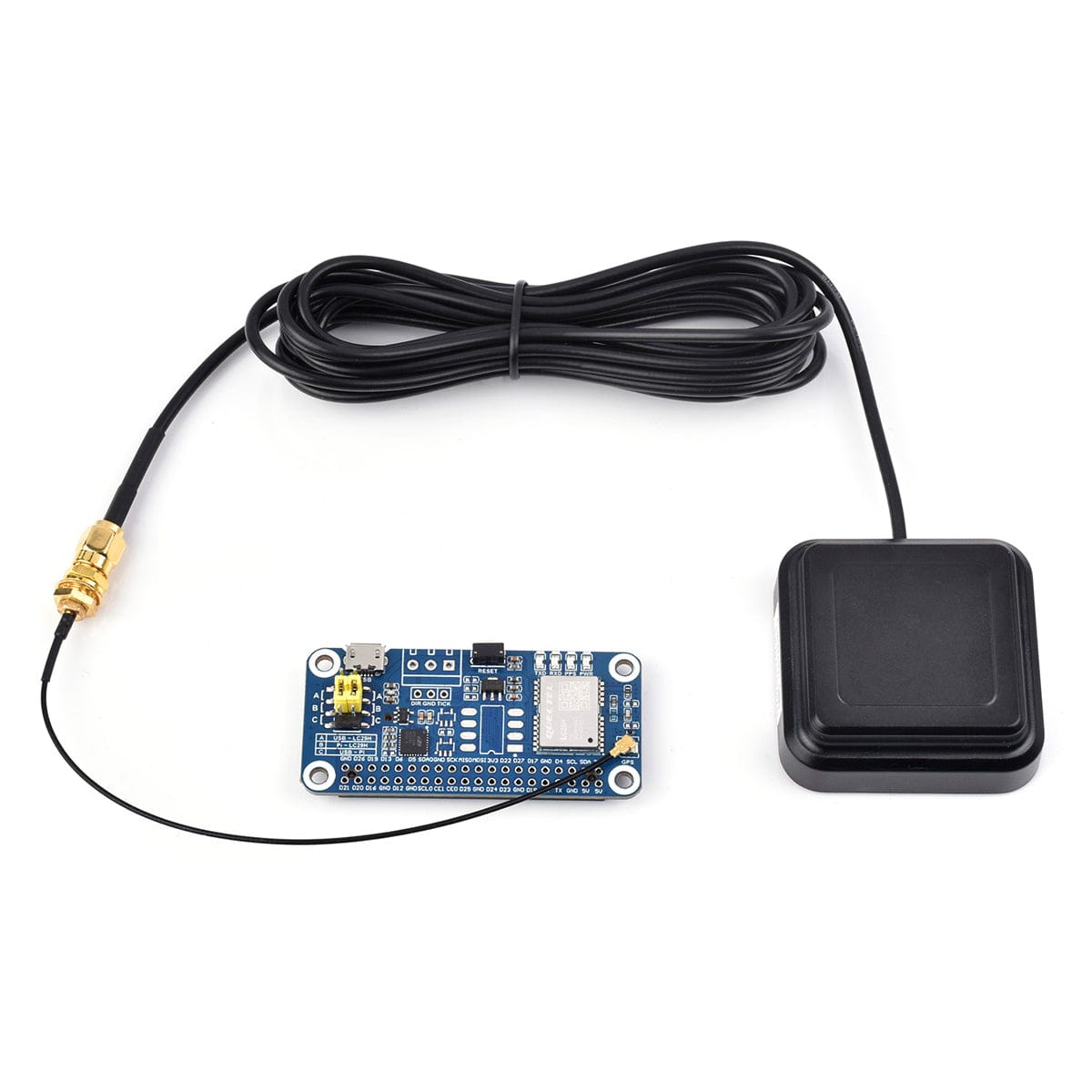 LC29H(BS) GPS/RTK HAT for Raspberry Pi