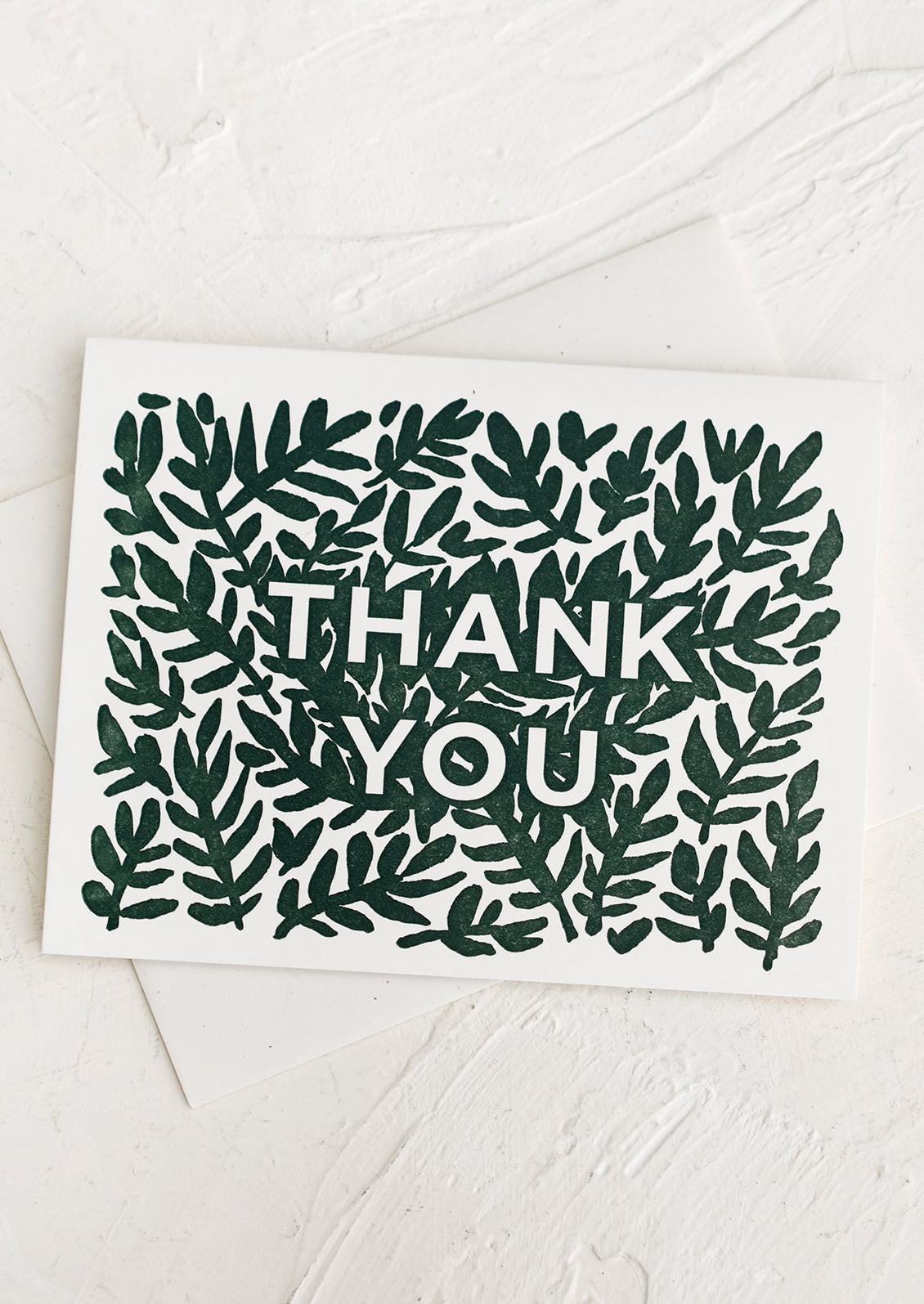 Leaves Thank You Card