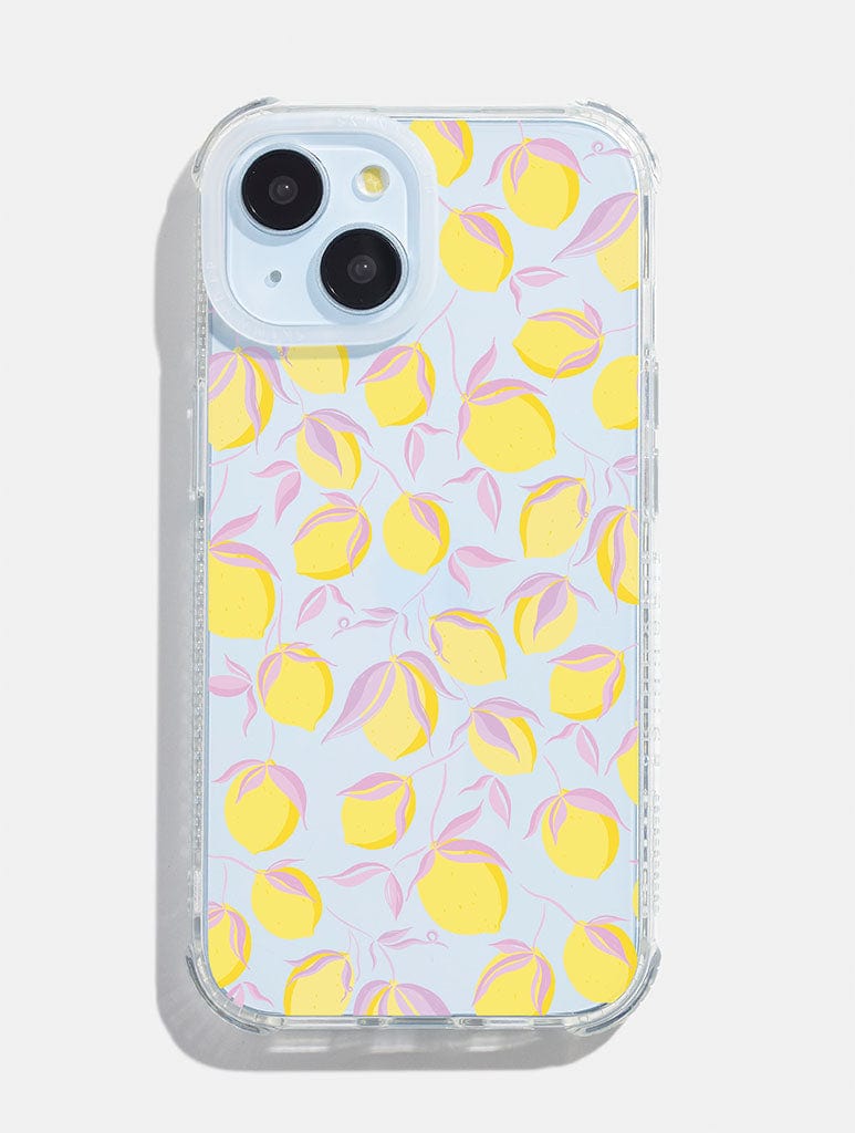 Lemons Lilac Shock iPhone Case