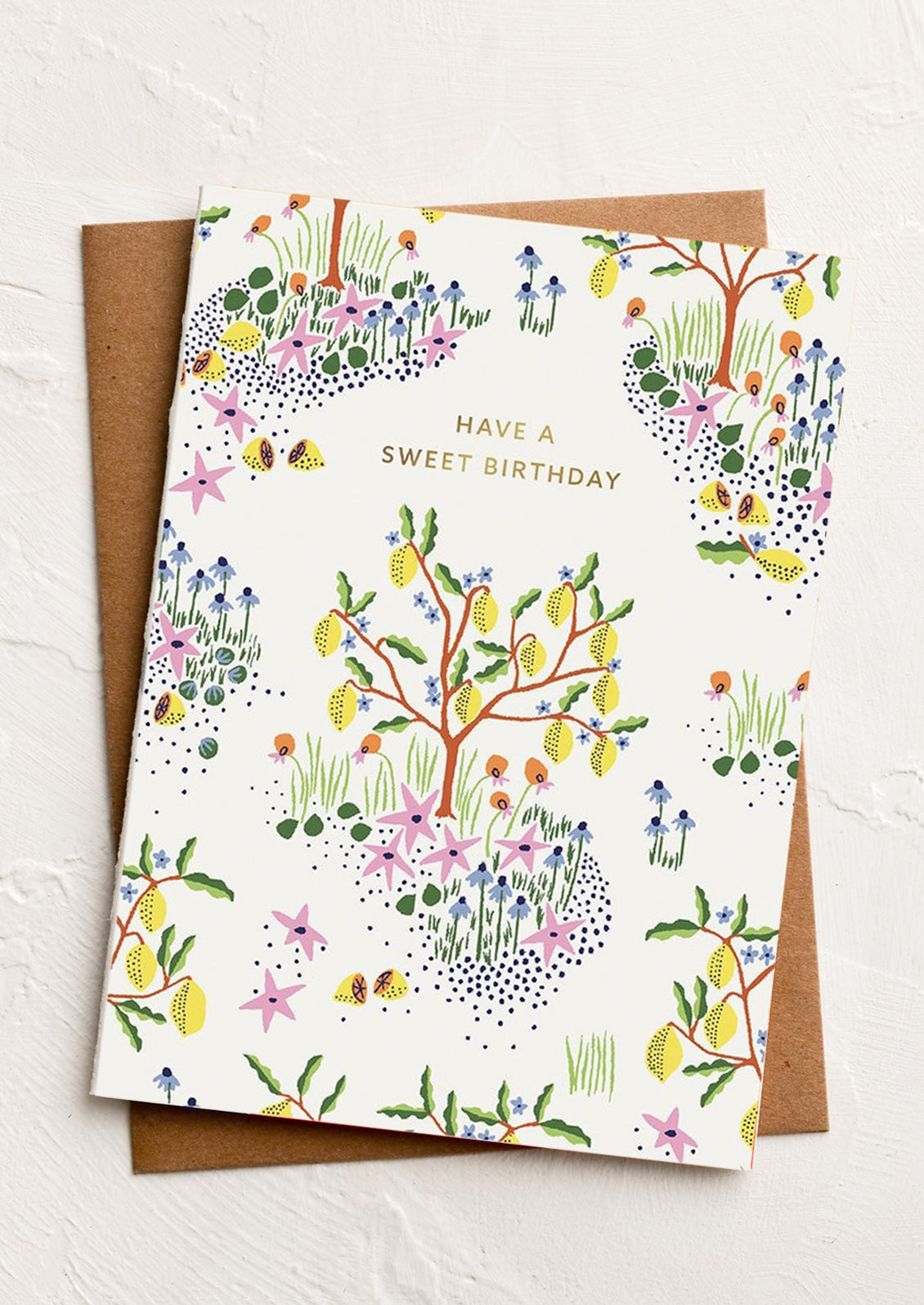 Lemon Tree Birthday Card