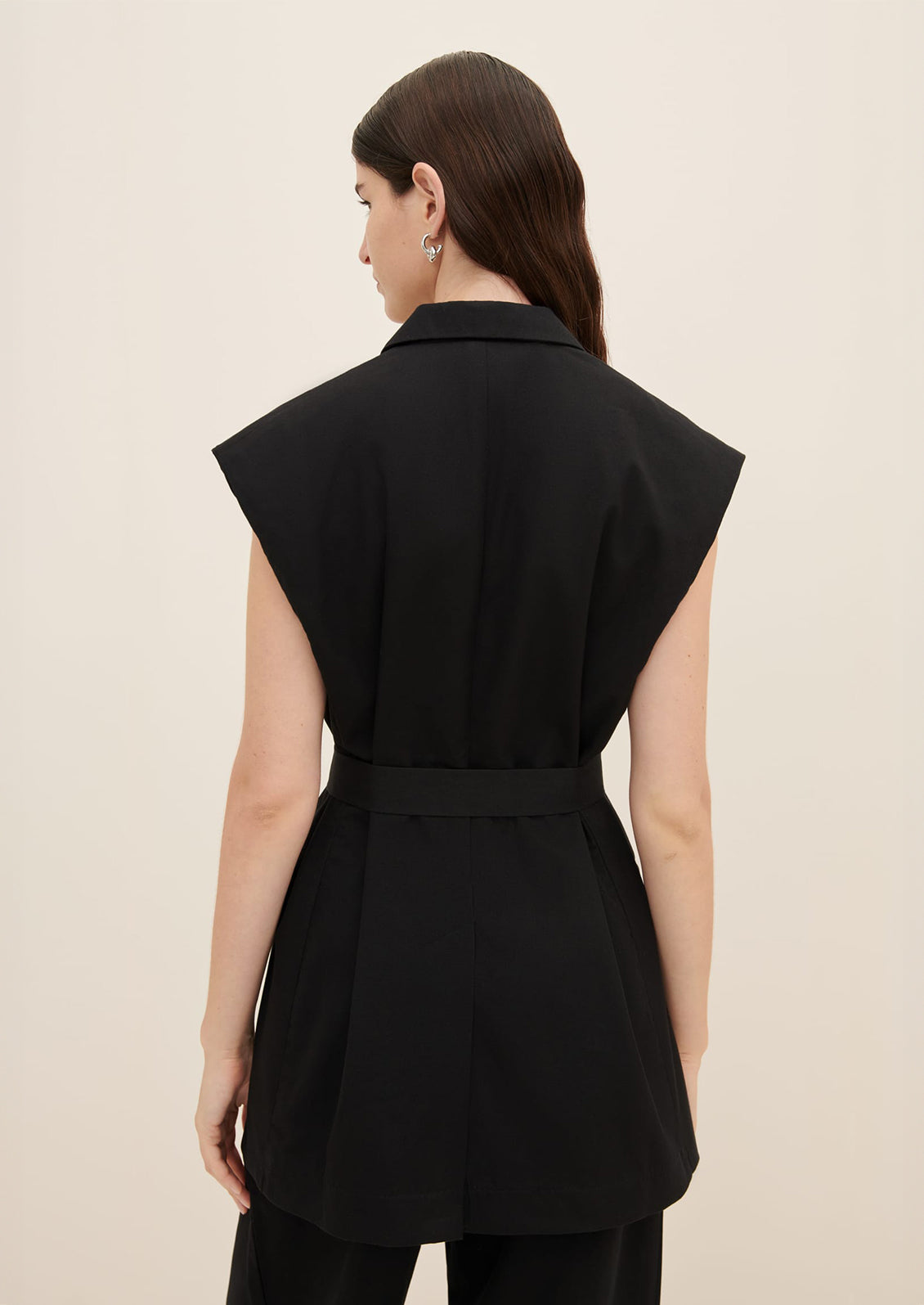 Lena Sleeveless Blazer