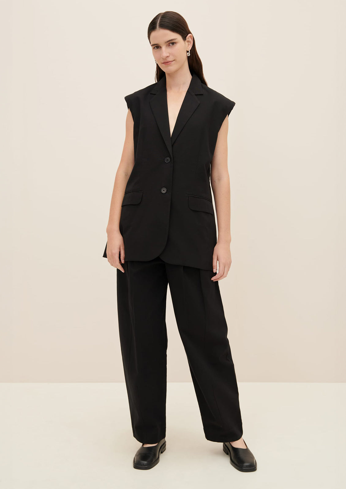 Lena Sleeveless Blazer