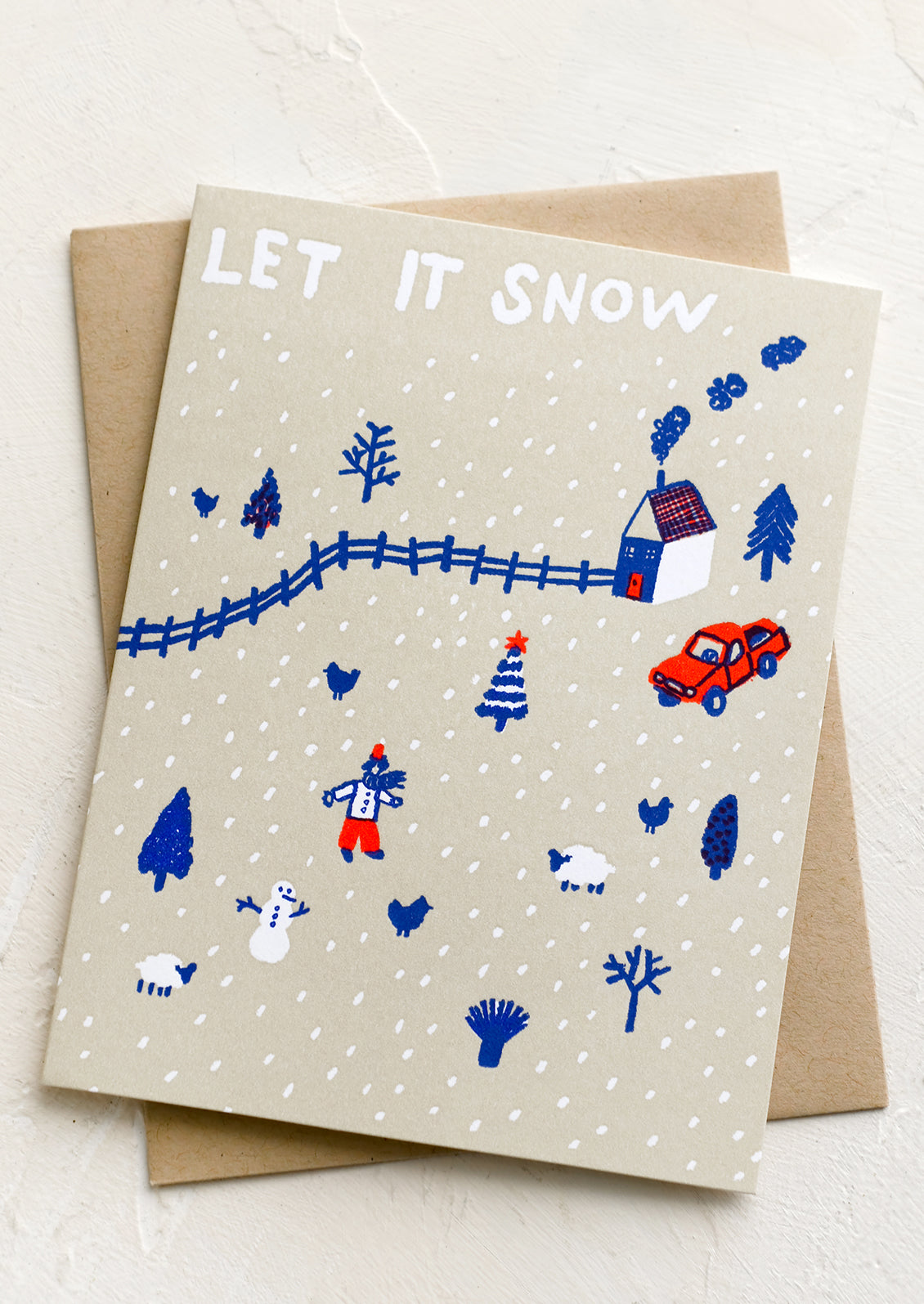 Let It Snow Card