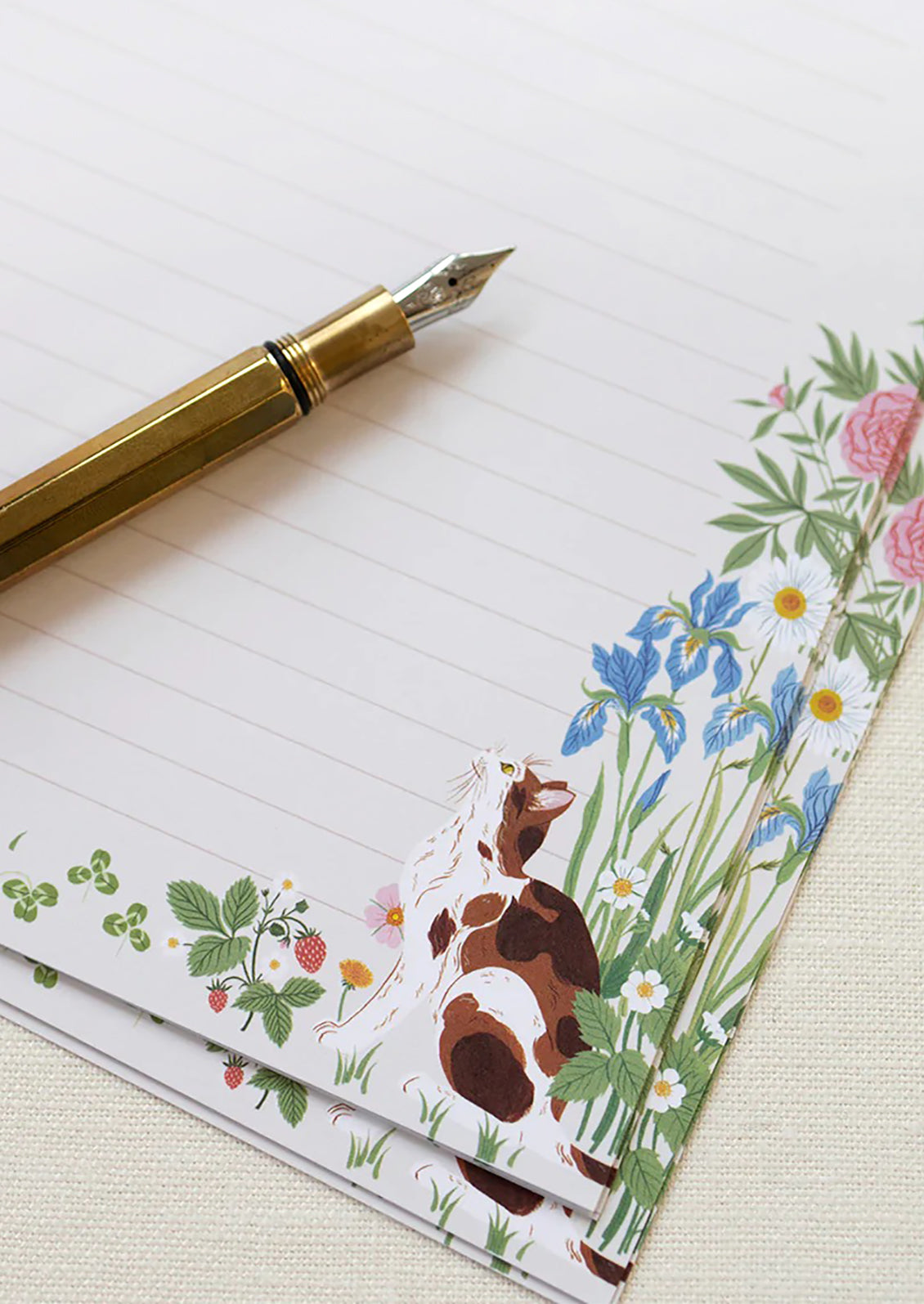 Floral Letter Writing Set