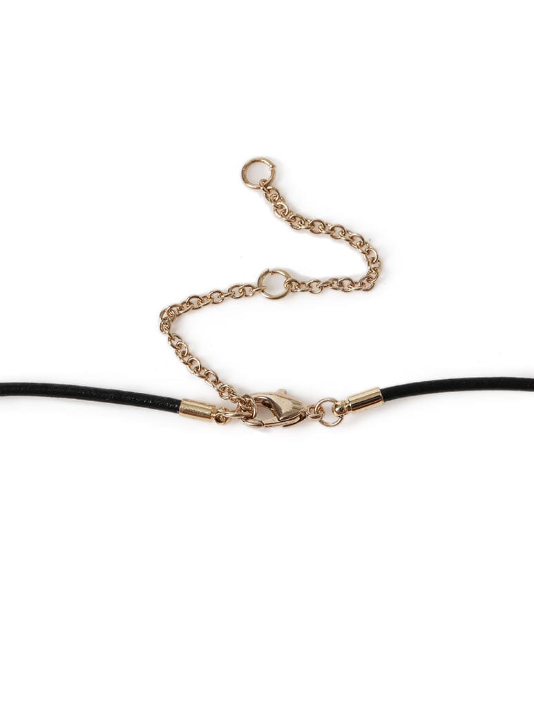 Liars & Lovers Gold Swirl Long Pendent Necklace