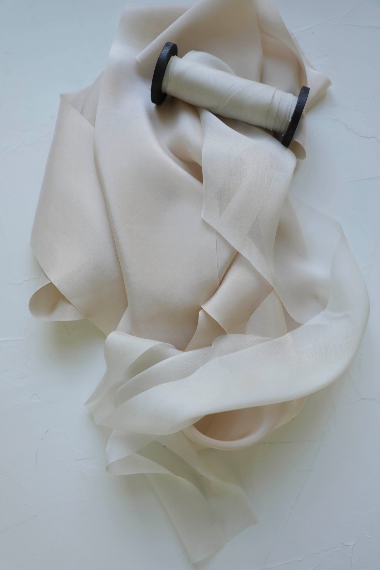 Light Blush Silk Ribbon