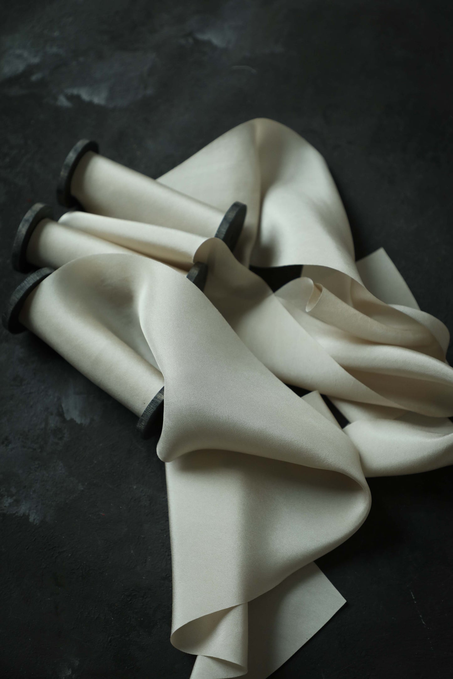 Light Champagne Silk Ribbon {Seconds}