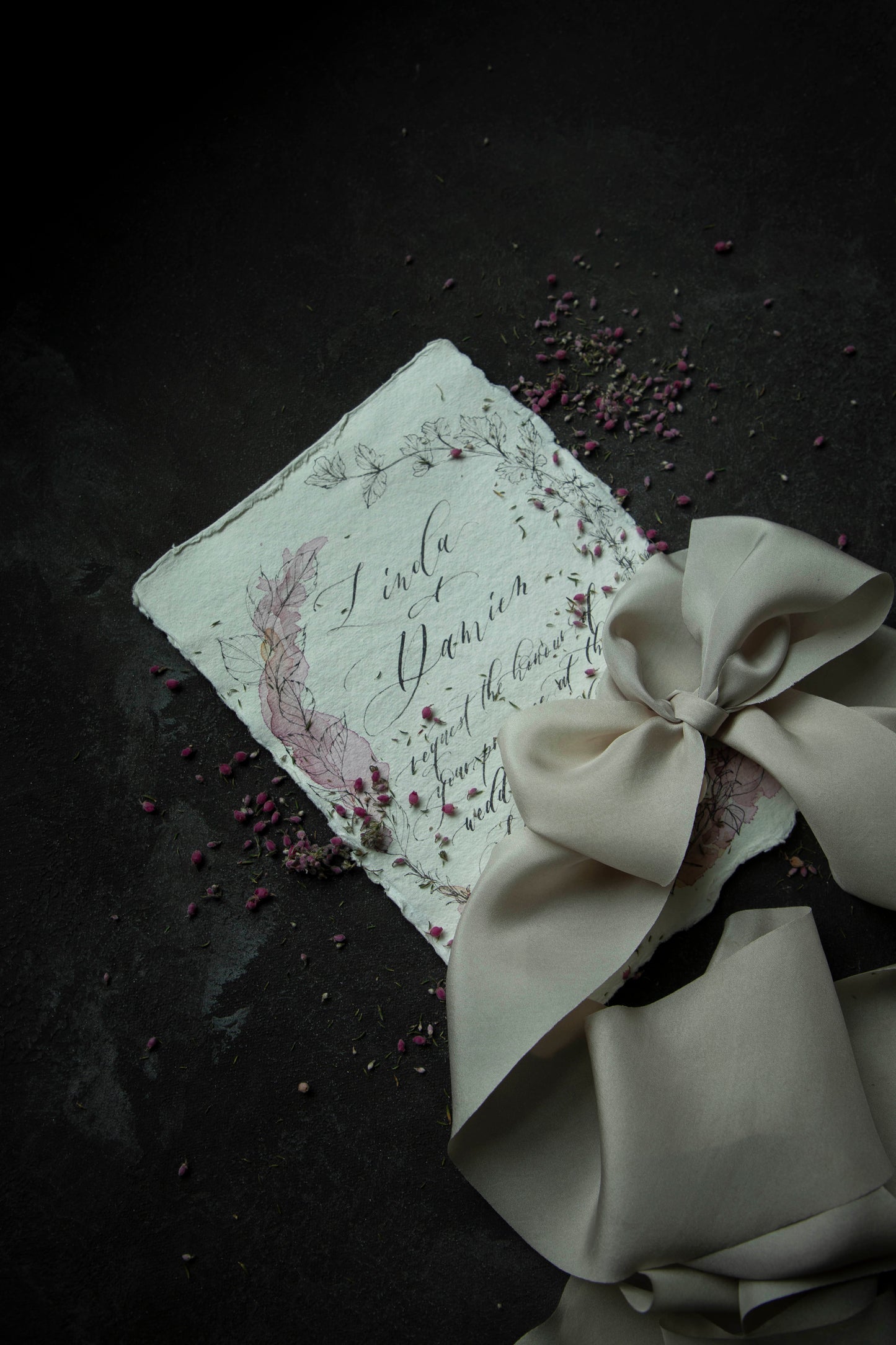 Light Champagne Silk Ribbon {Seconds}