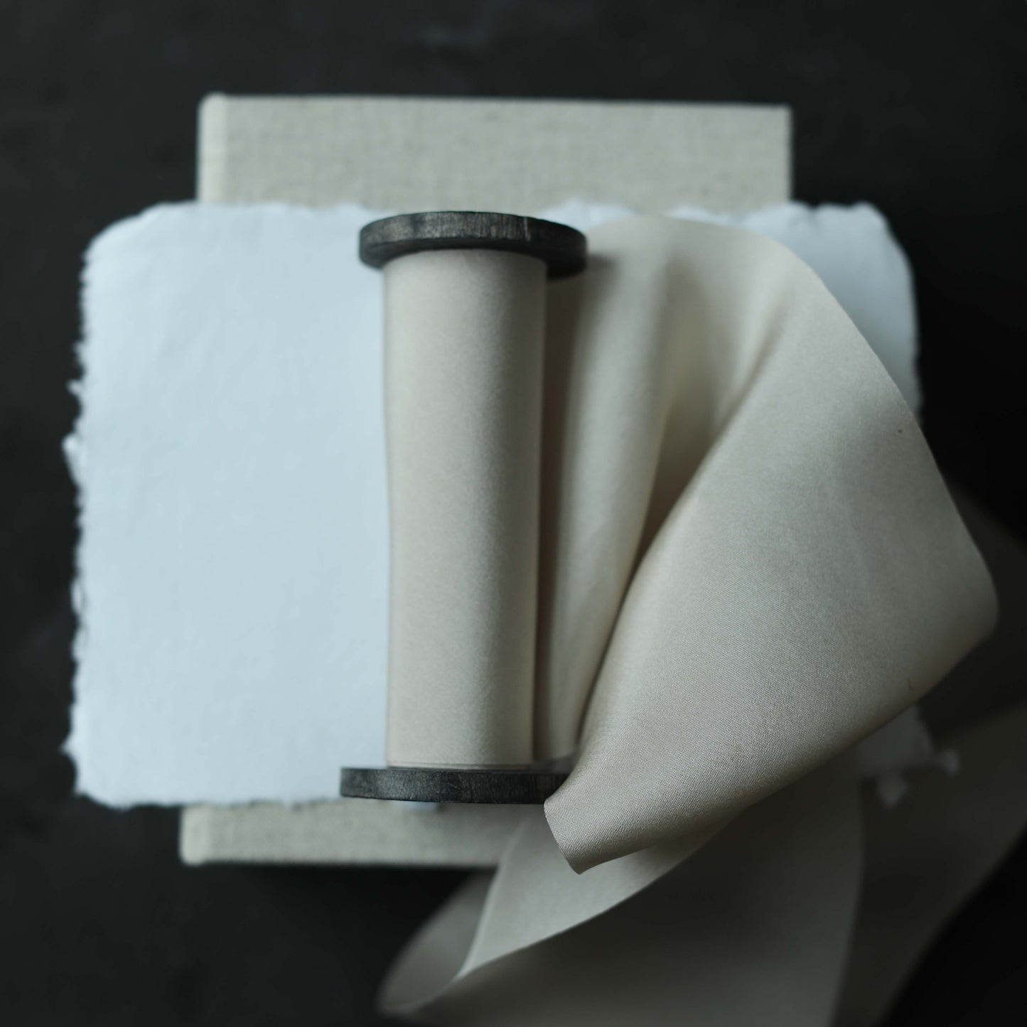 Light Champagne Silk Ribbon {Seconds}