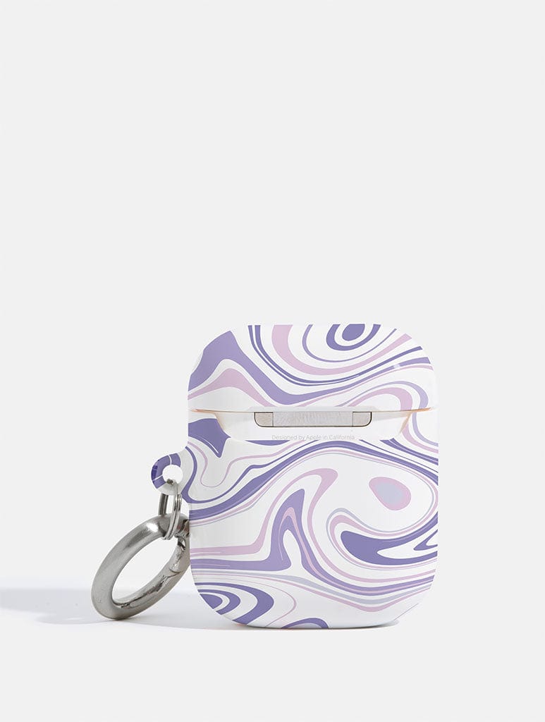 Lilac Swirl AirPods Case