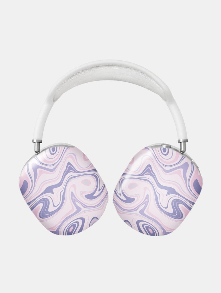 Lilac Swirl AirPods Max Case in Gloss