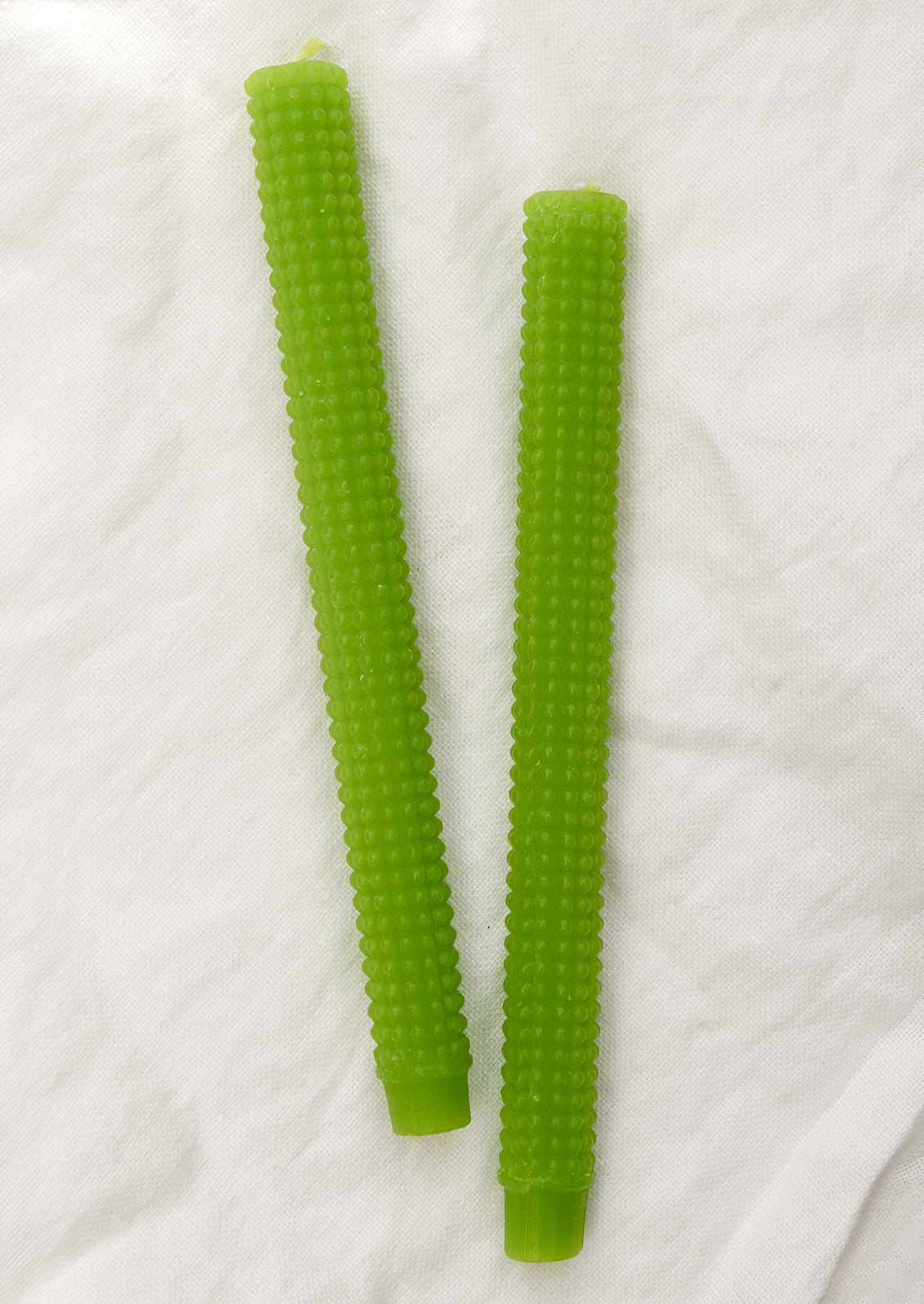 Hobnail Textured Taper Candle