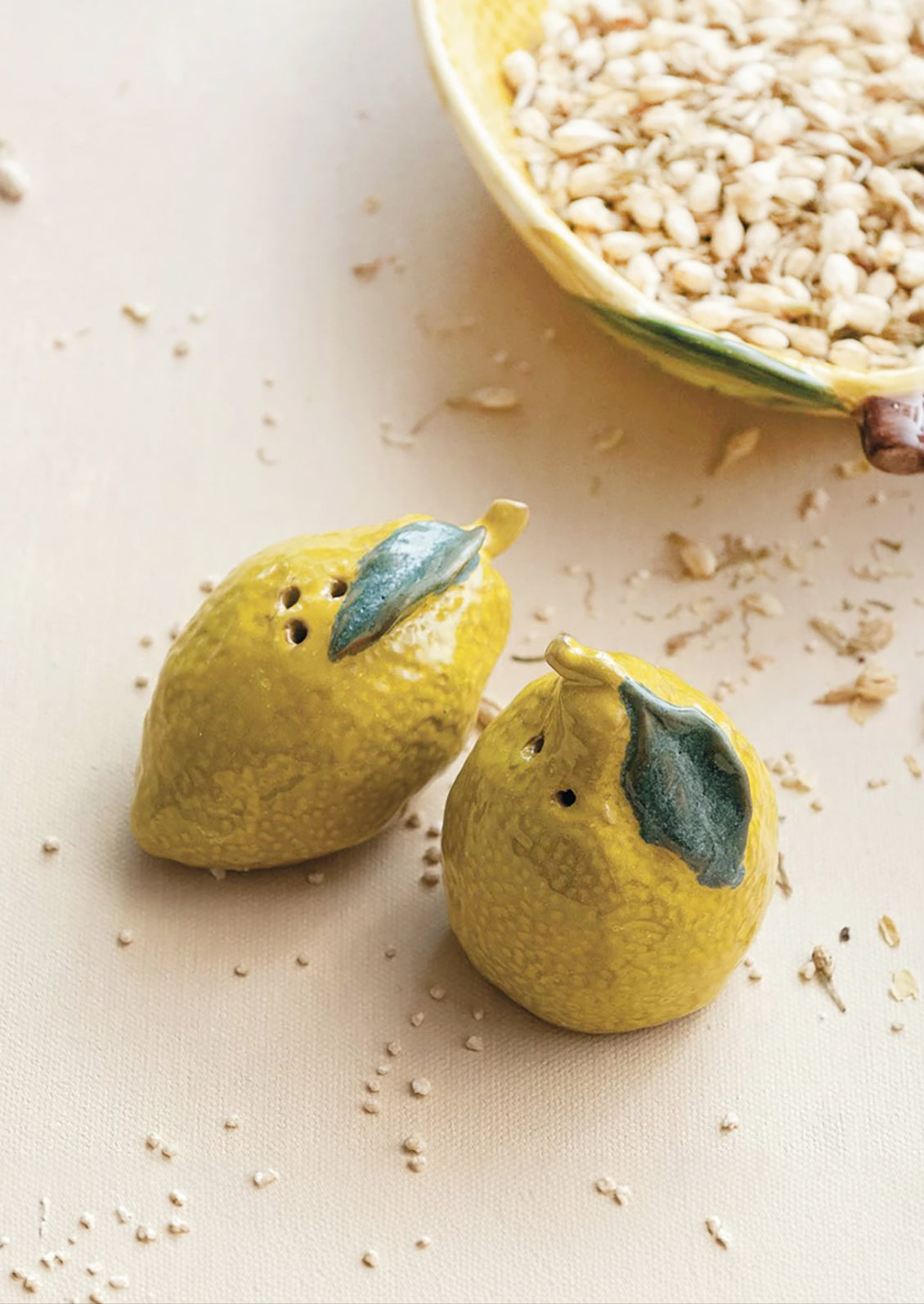 Limone Salt & Pepper Shakers