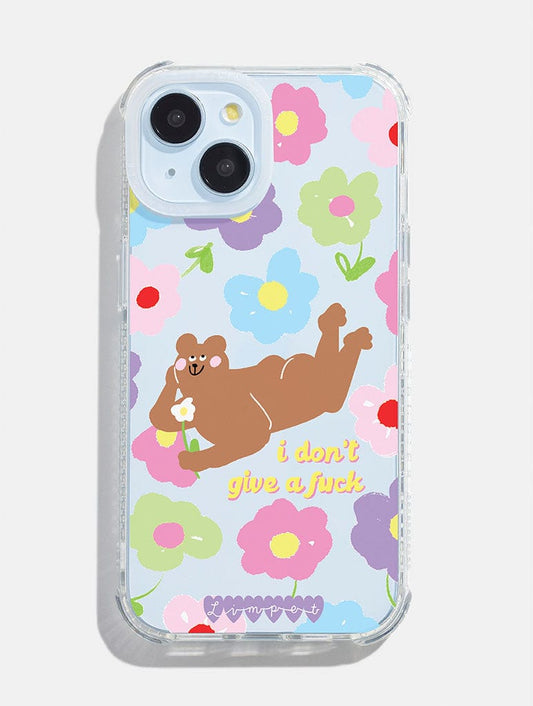 Limpet x Skinnydip I Don't Give a Fuck Shock iPhone Case