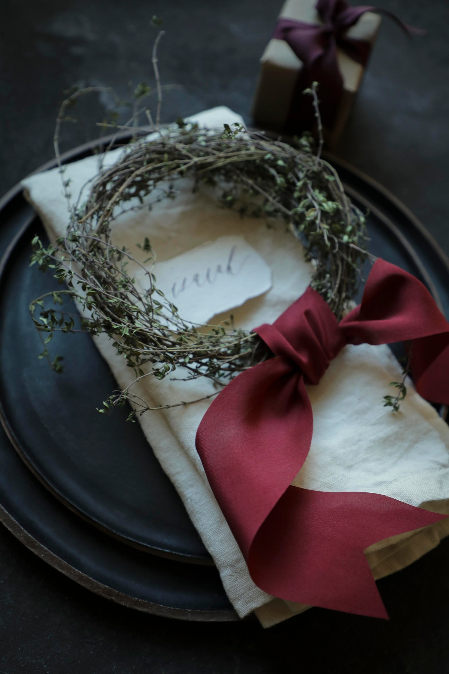 Hand-Loomed Linen Napkin Set of 4