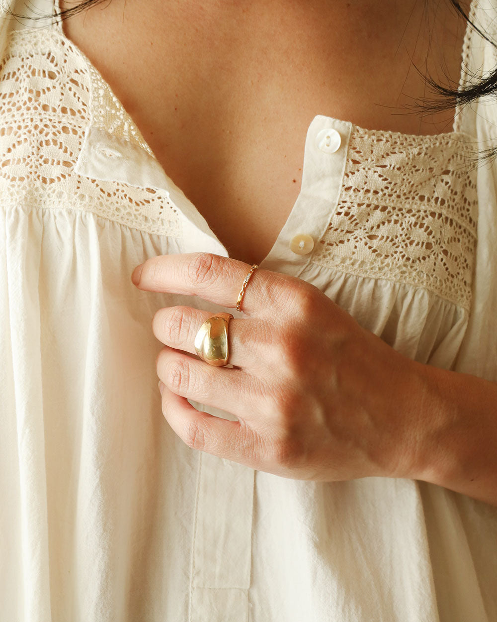 Linked Moments Ring