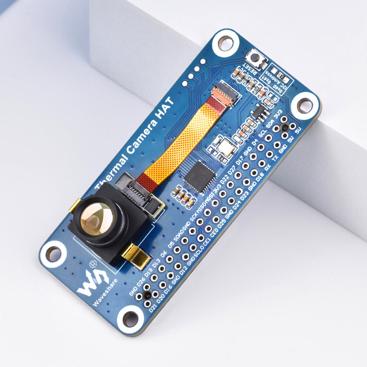 Long-wave IR Thermal Imaging Camera HAT for Raspberry Pi