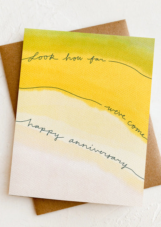 Look How Far We've Come Card