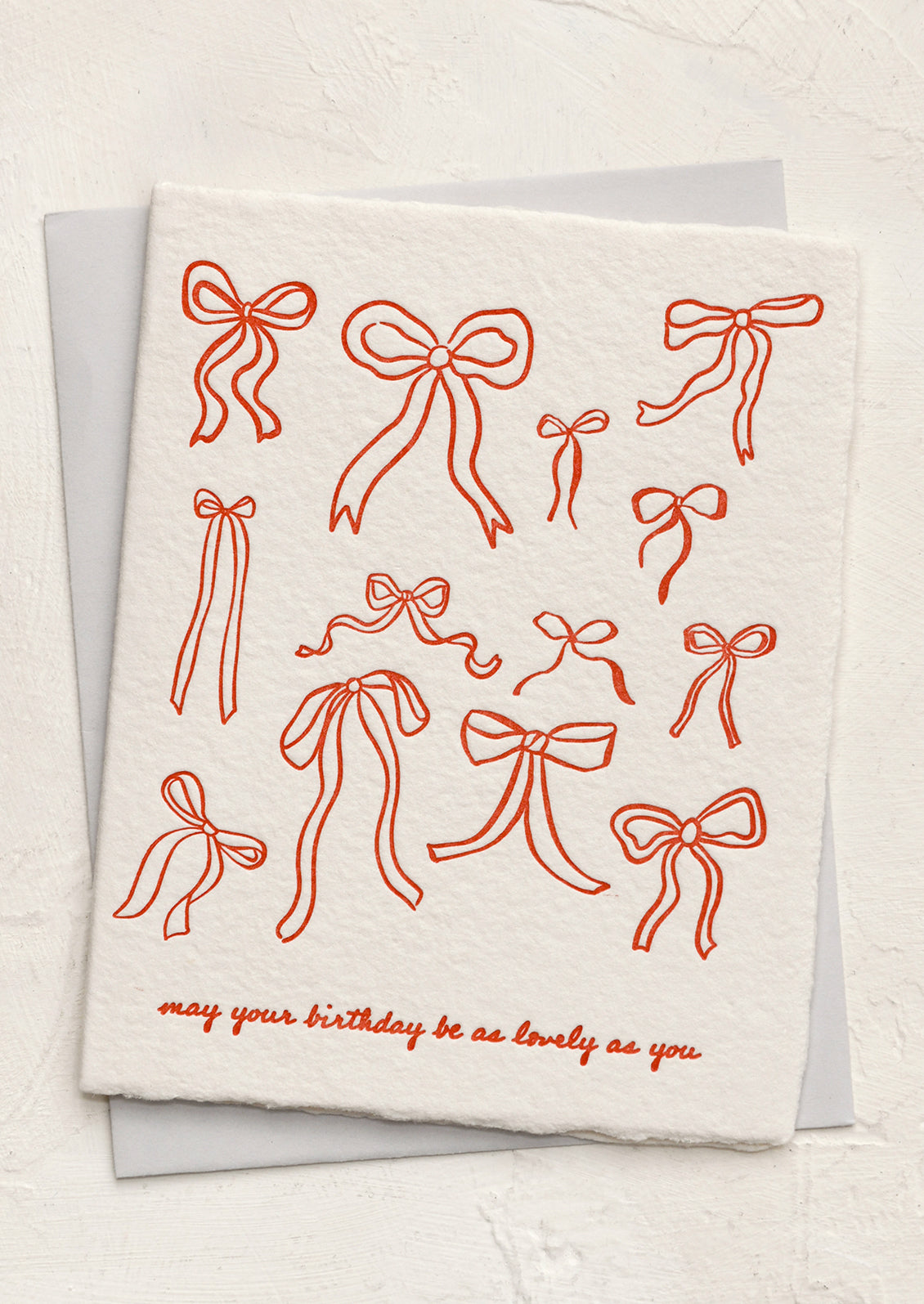Lovely Bows Birthday Card