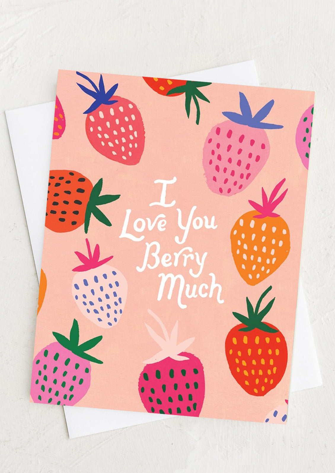 I Love You Berry Much Card