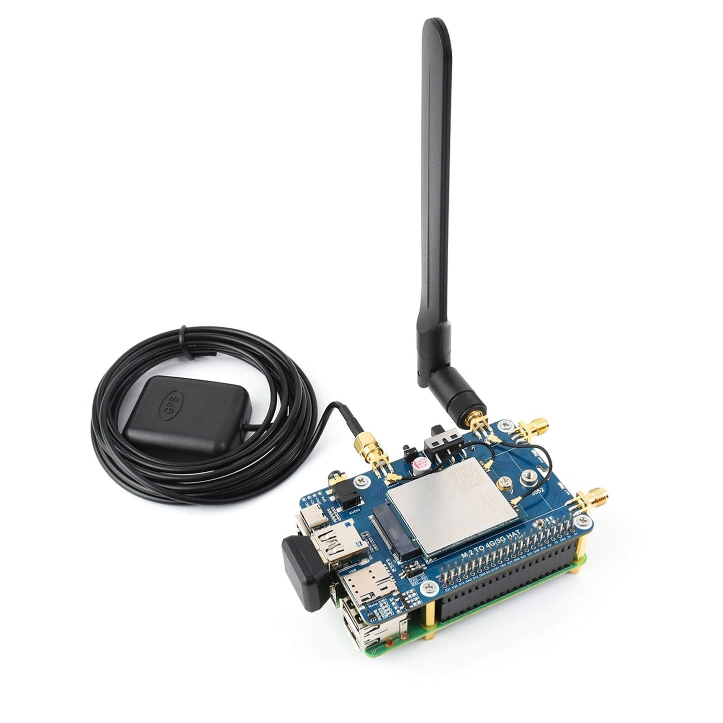 LTE Cat 6 Communication HAT for Raspberry Pi