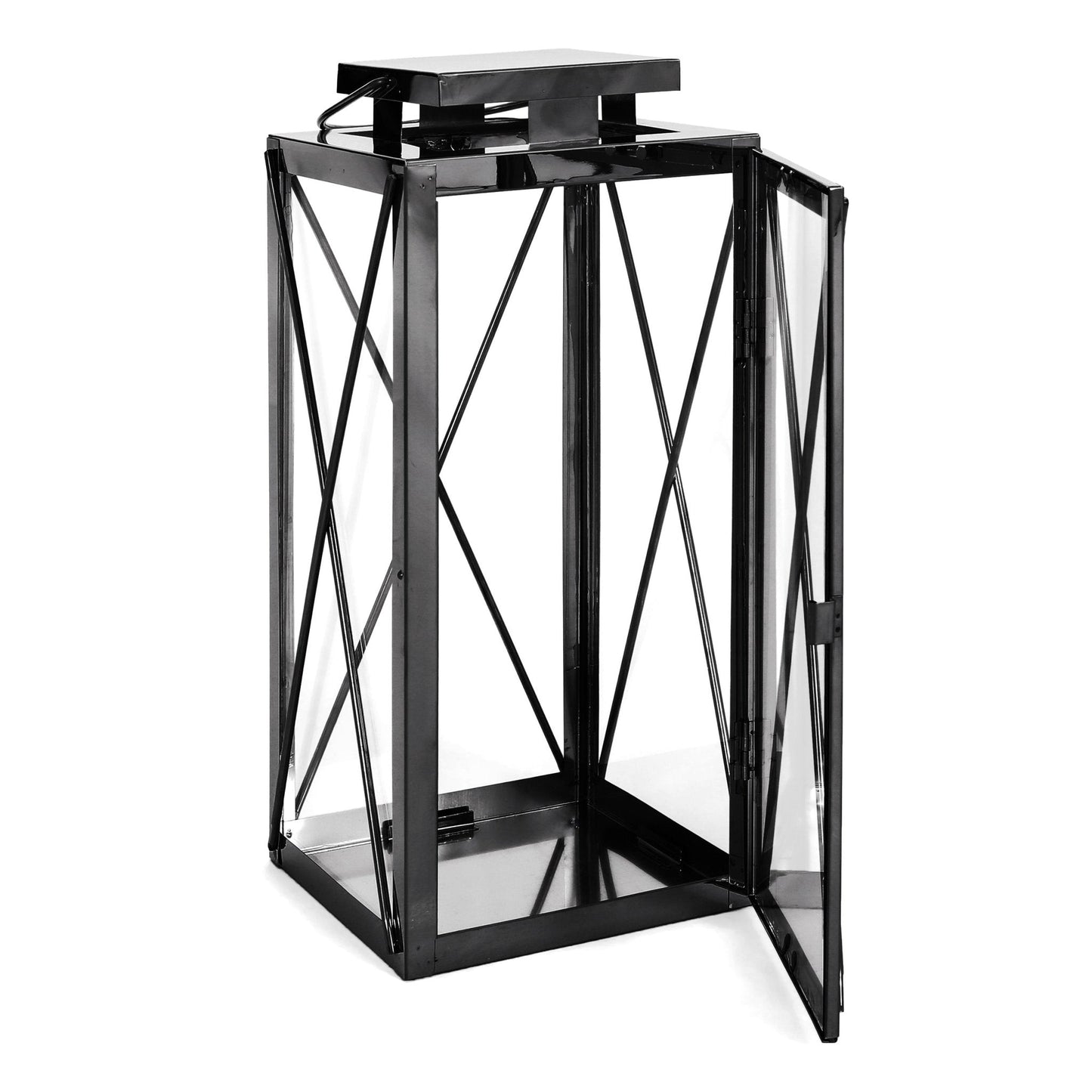 Lumina 14"H Outdoor Stainless Steel Lantern