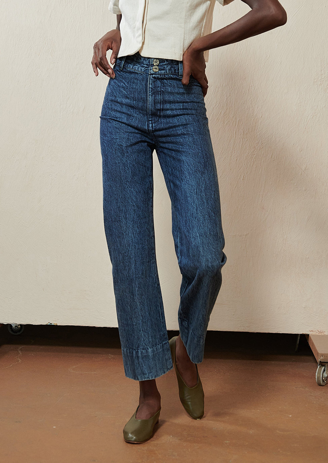 Luna Pant 2.0 in Denim