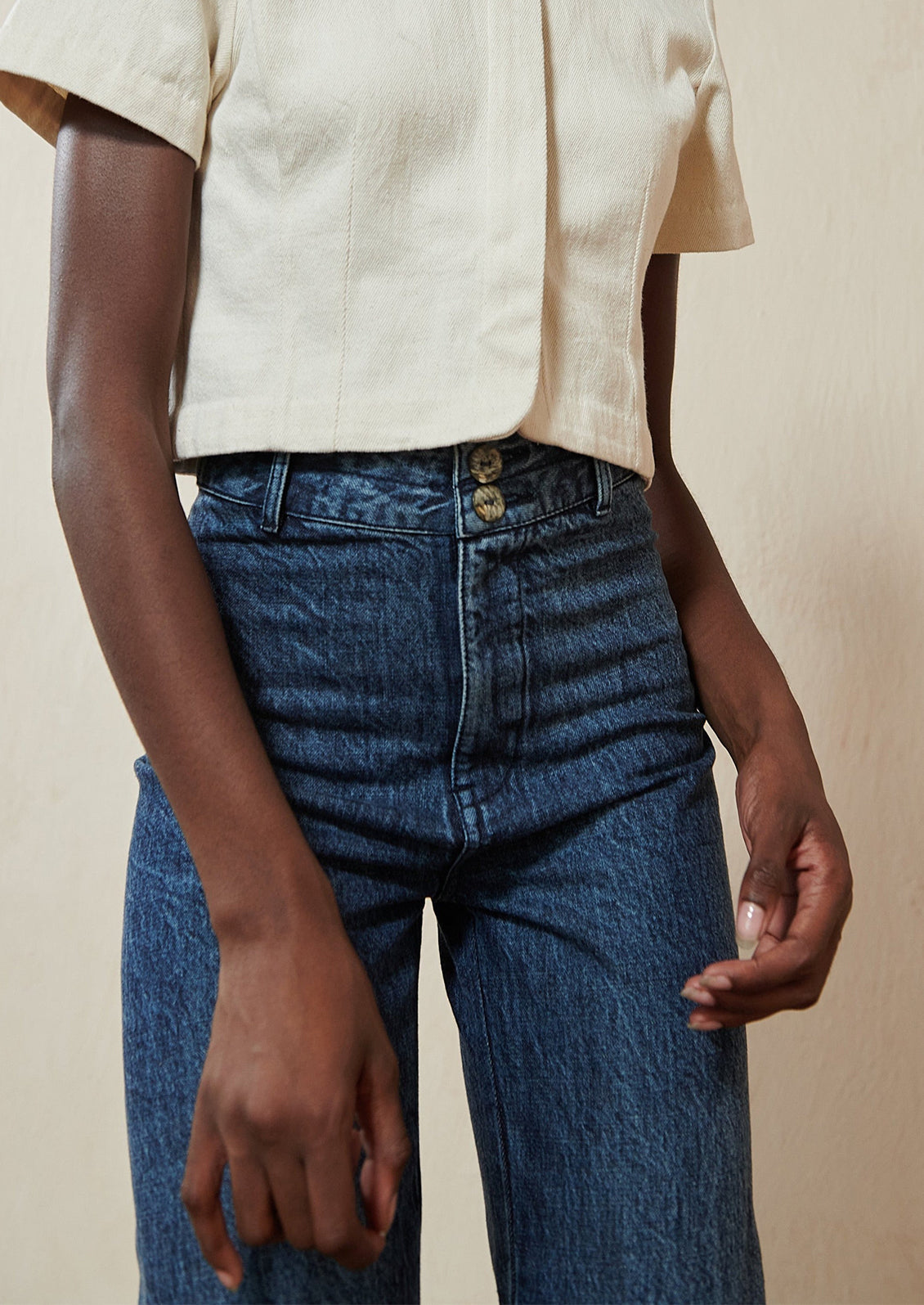 Luna Pant 2.0 in Denim