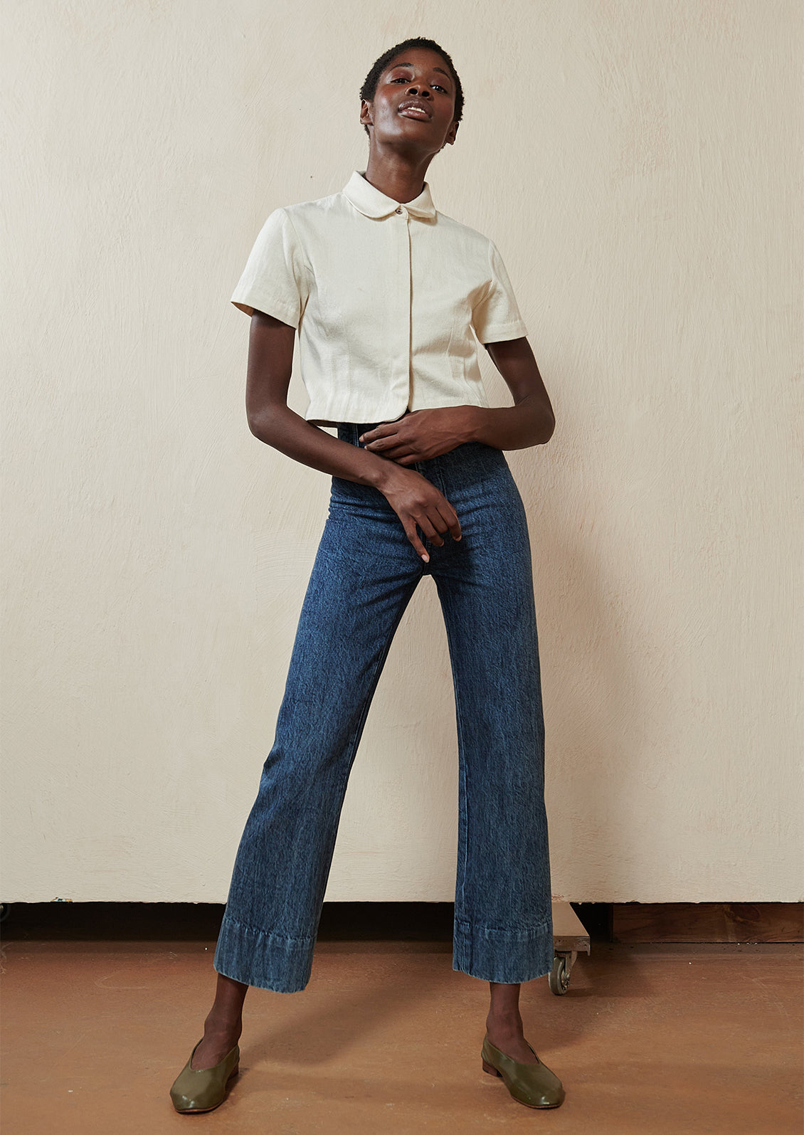 Luna Pant 2.0 in Denim