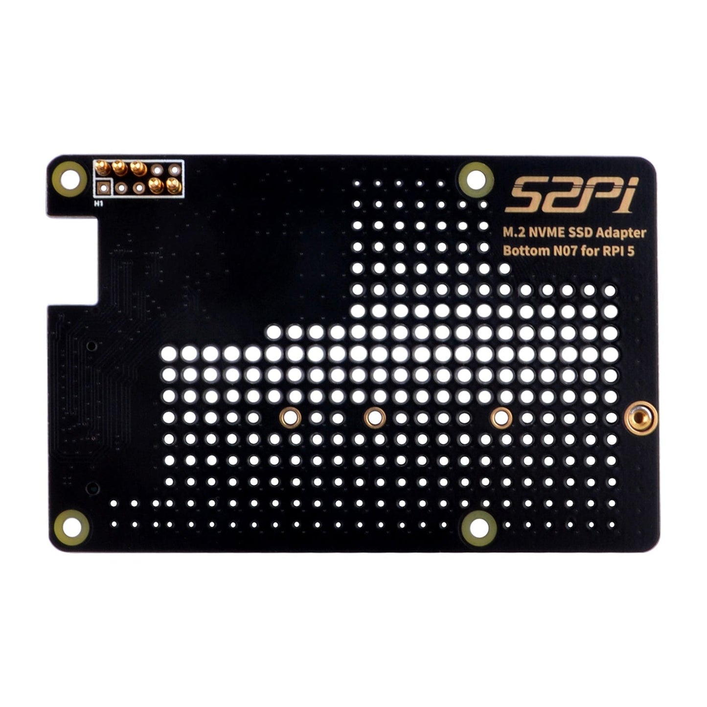 M.2 2280 NVMe PCIe Bottom for Raspberry Pi 5 (N07)