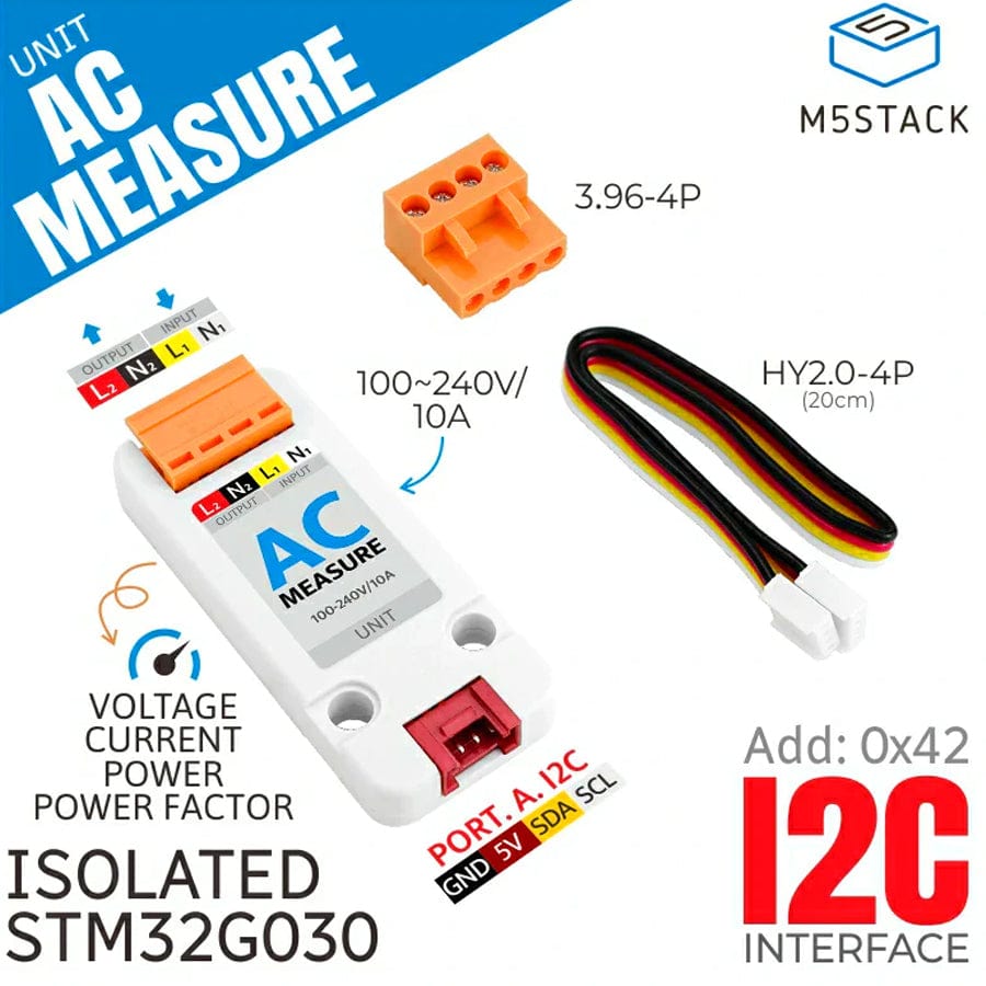M5Stack AC Measure Unit (HLW8032)