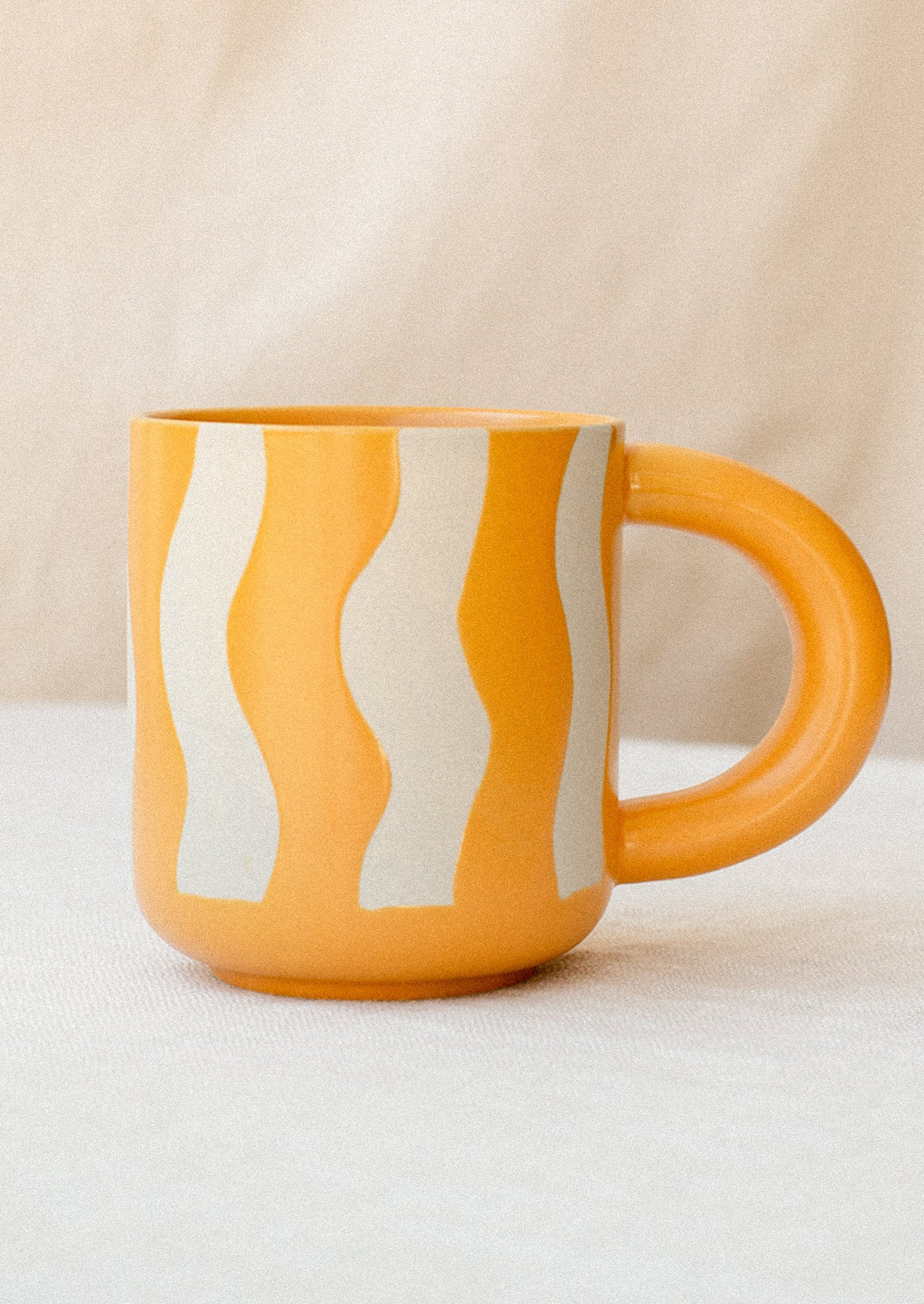 Wavy Stripe Ceramic Mug