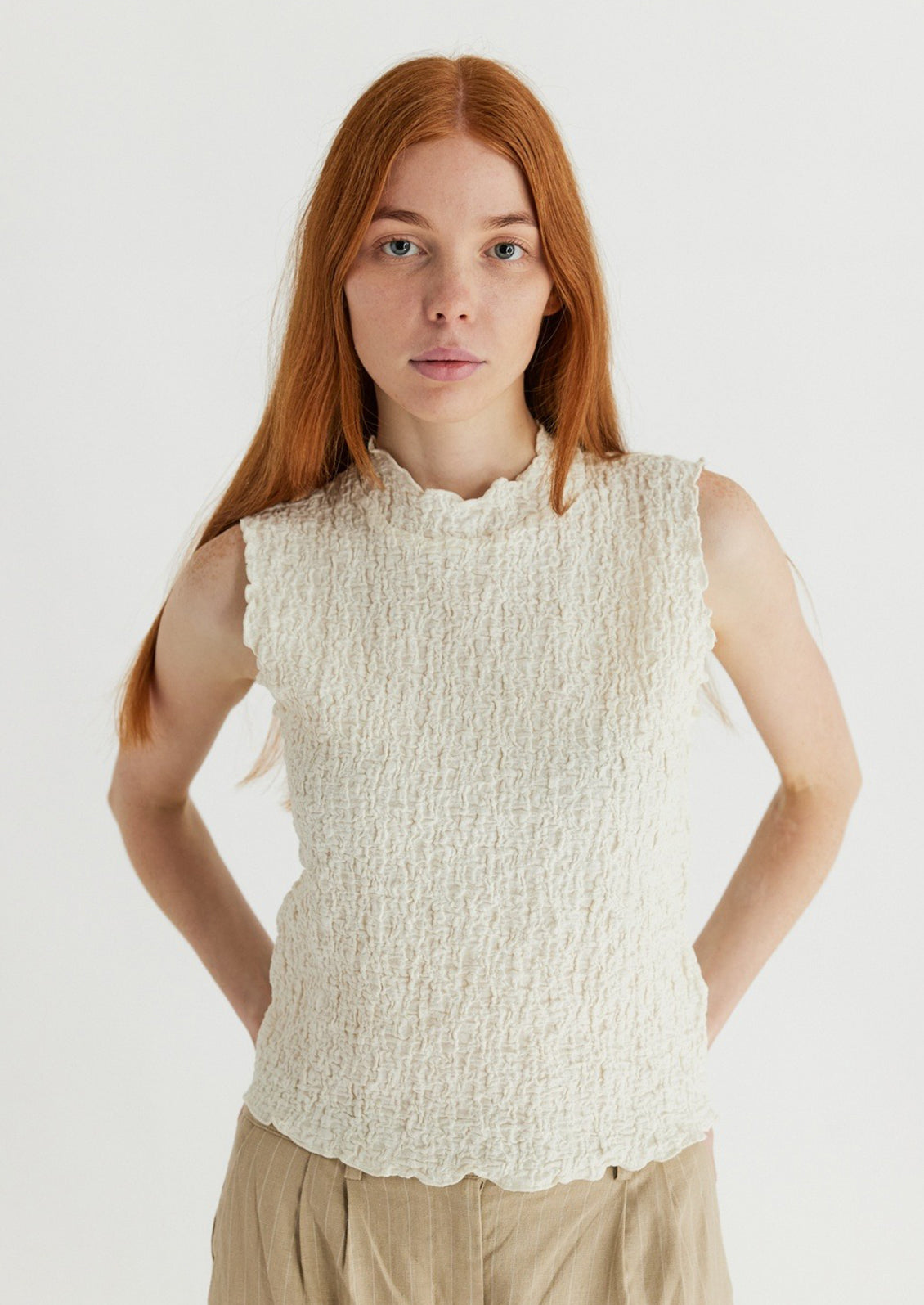 Mara Crinkle Top