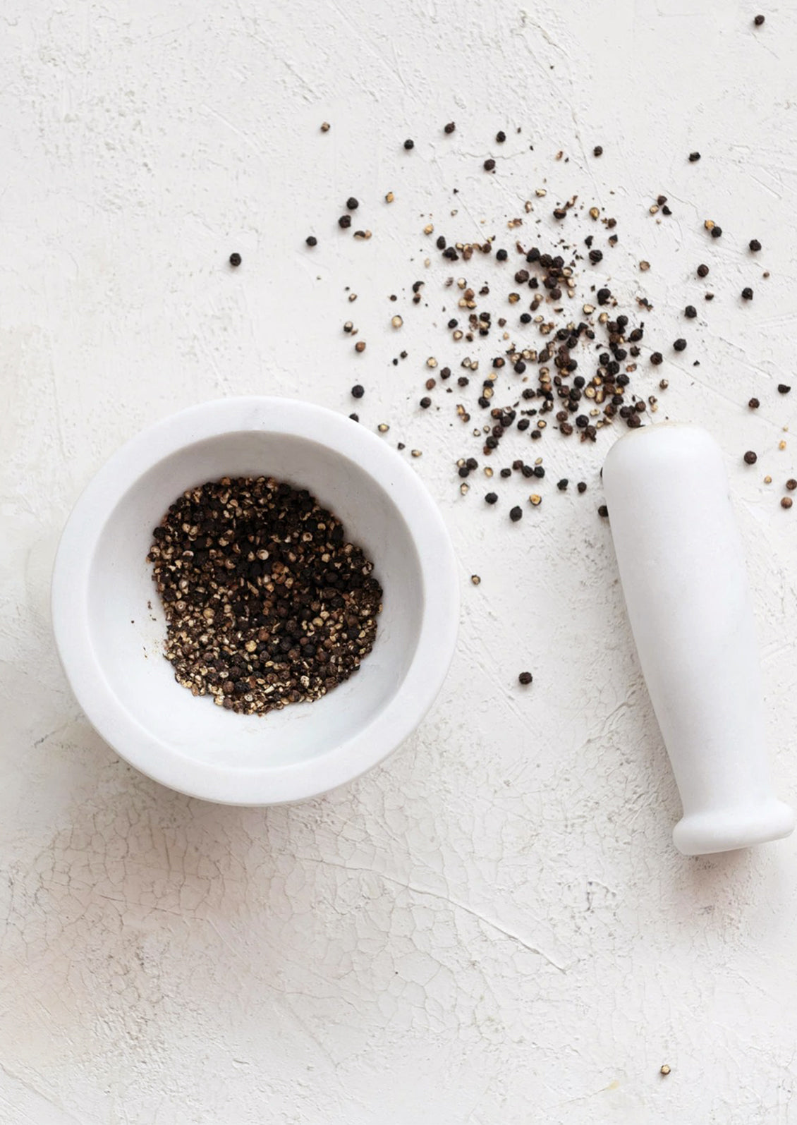 Marble Mortar & Pestle