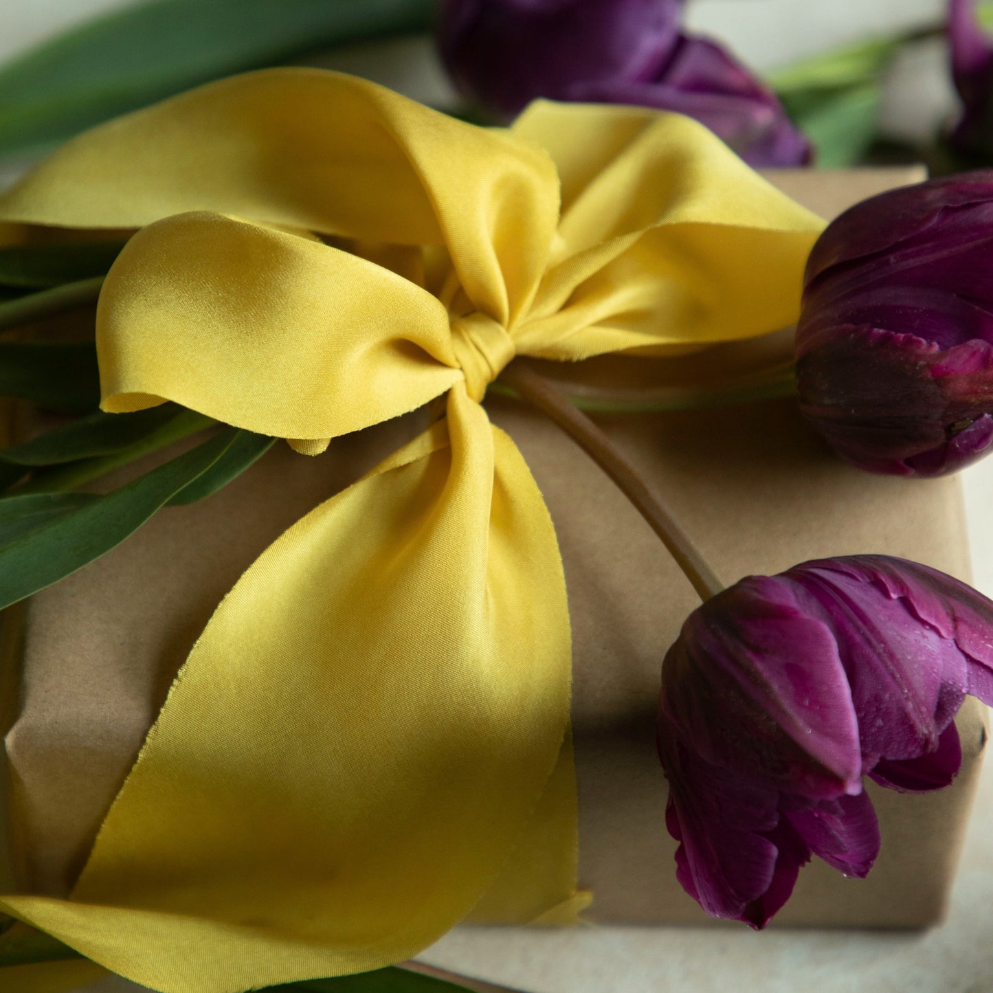 Marigold Silk Ribbon