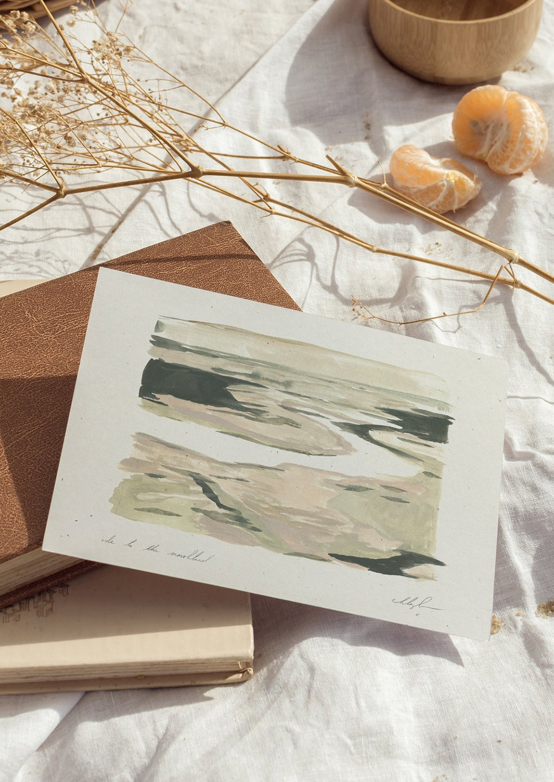 Ode To The Marshland Print