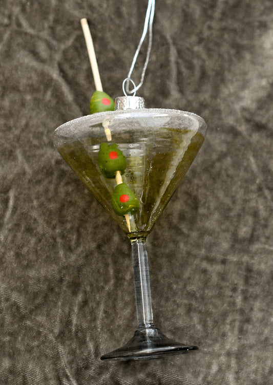 Dirty Martini Ornament