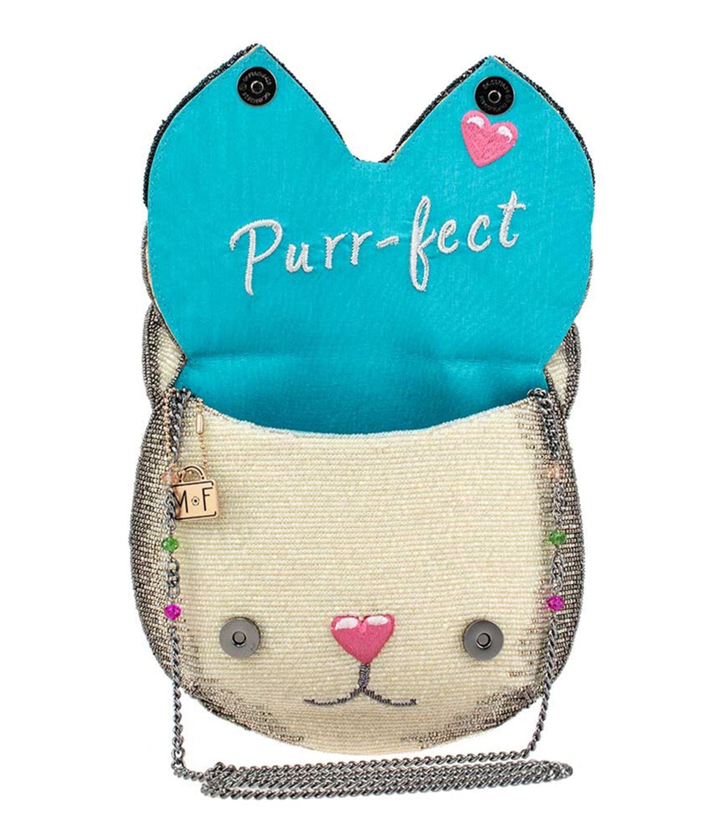 Mary Frances Cool Cat Crossbody Bag