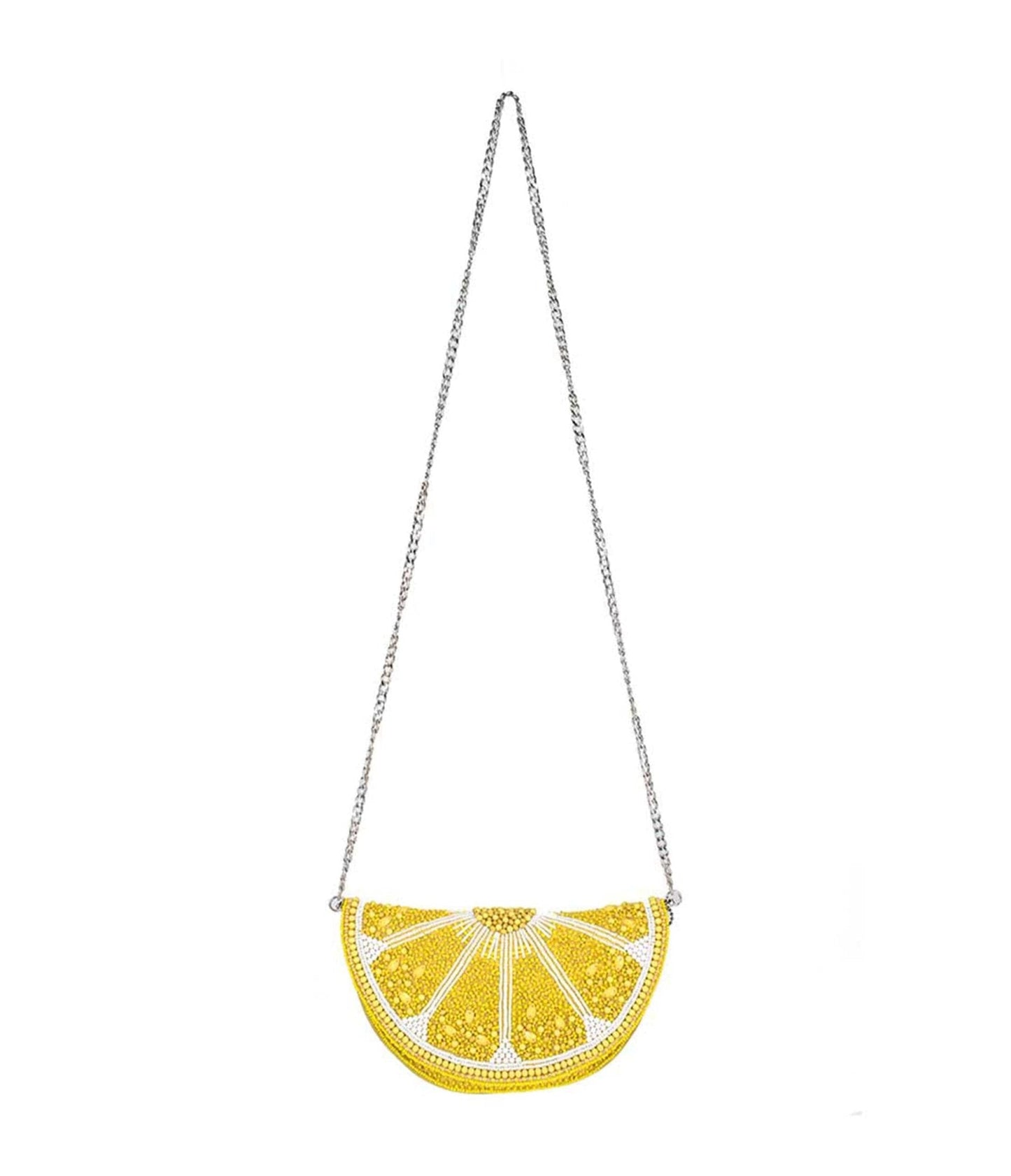 Mary Frances Tart Lemon Crossbody Bag