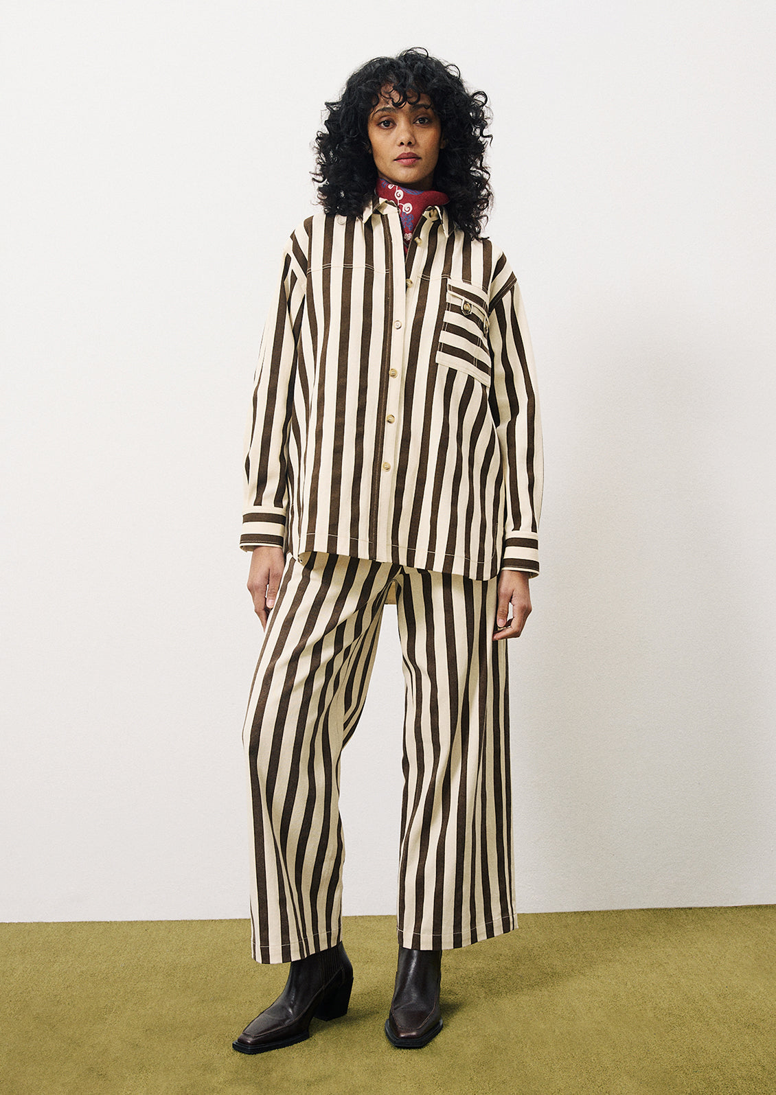 Maurice Striped Overshirt