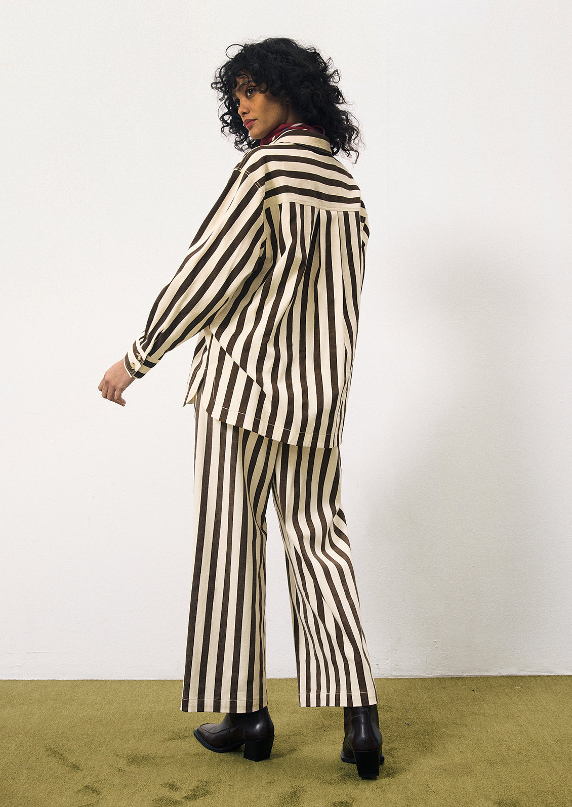 Maurice Striped Overshirt