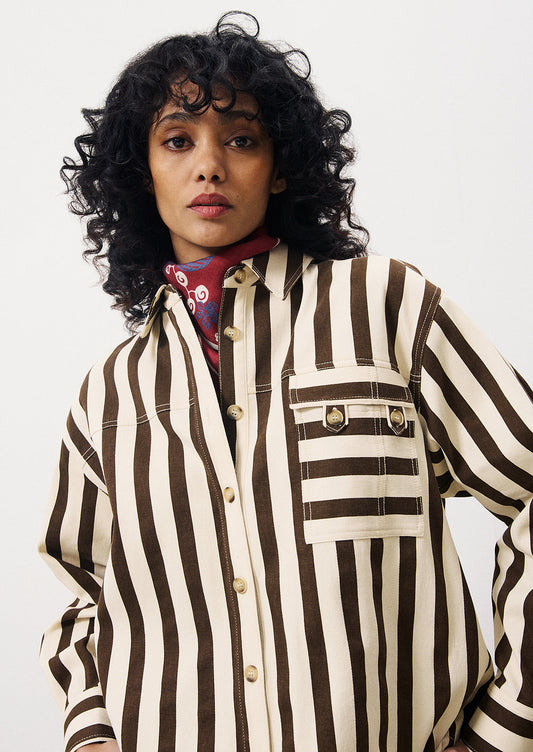 Maurice Striped Overshirt
