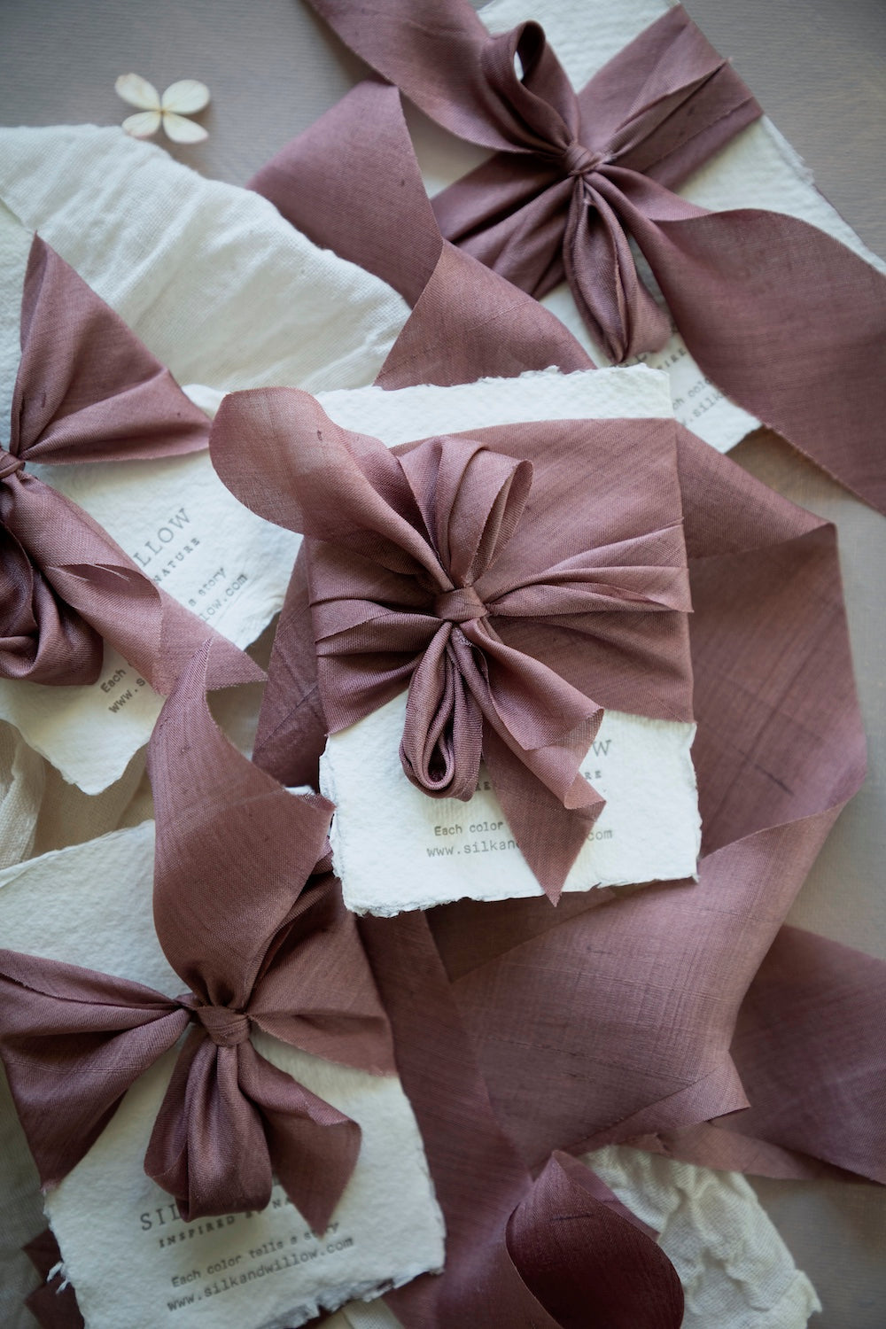 Mauve {Luxe} Silk Ribbon